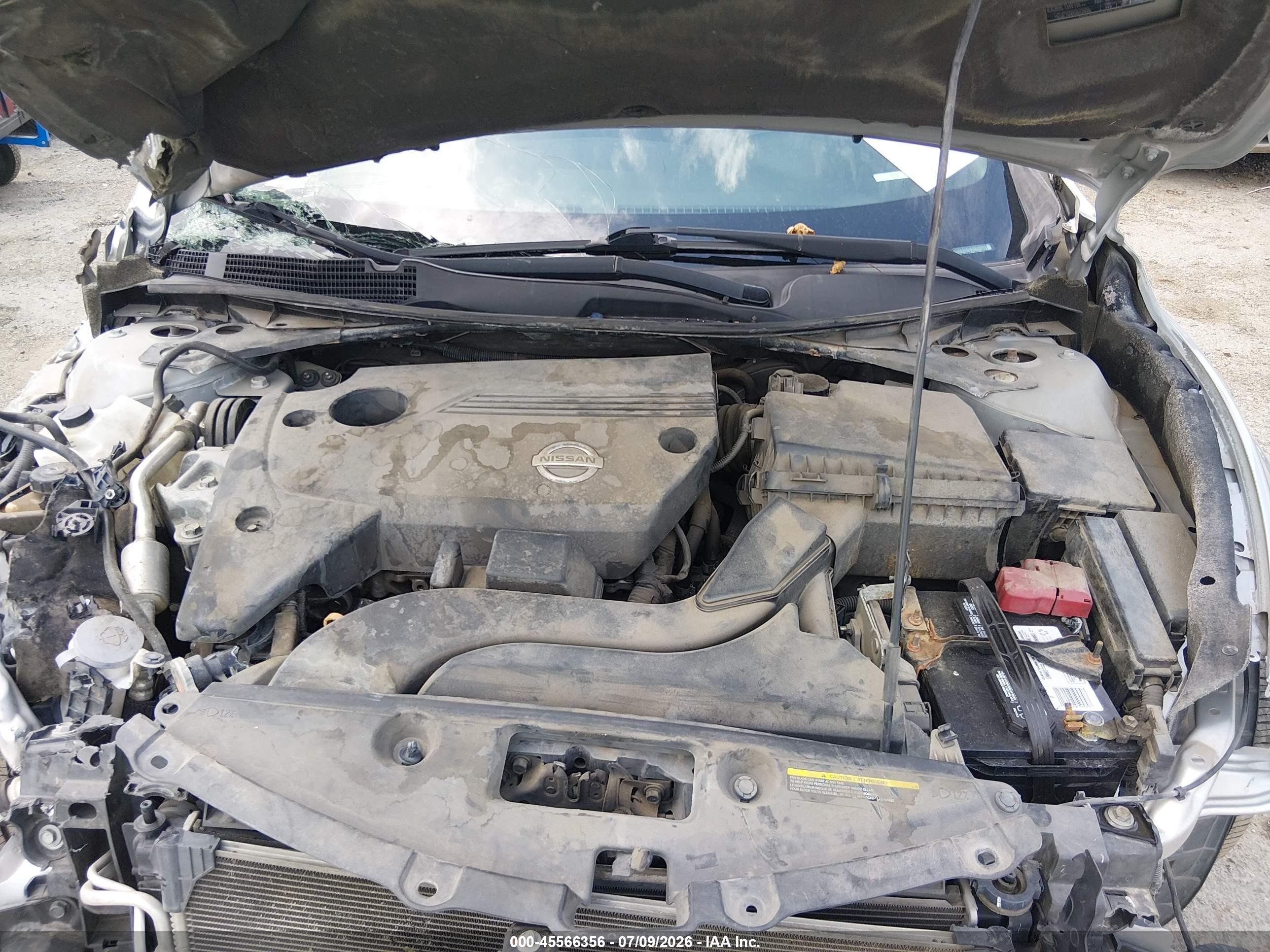 2015 Nissan Altima 2.5/2.5 S/2.5 Sl/2.5 Sv Silver vin: 1N4AL3AP4FC236415