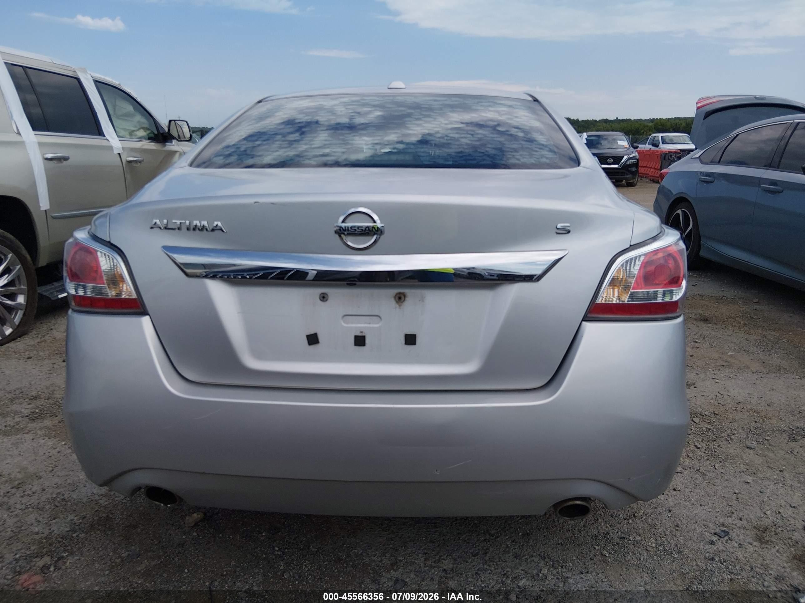 2015 Nissan Altima 2.5/2.5 S/2.5 Sl/2.5 Sv Silver vin: 1N4AL3AP4FC236415