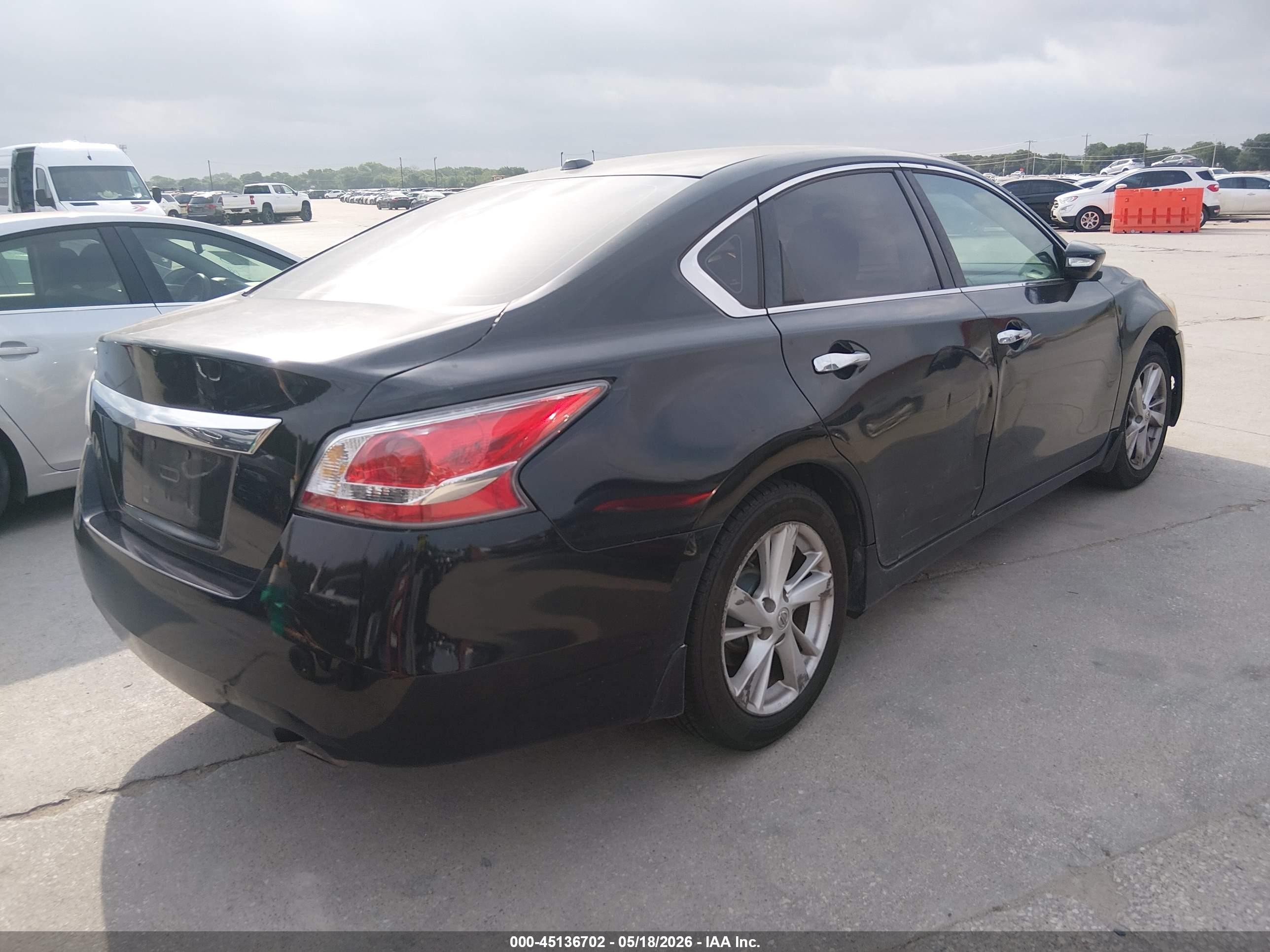 2015 Nissan Altima 2.5 Sv Black vin: 1N4AL3AP4FC238715