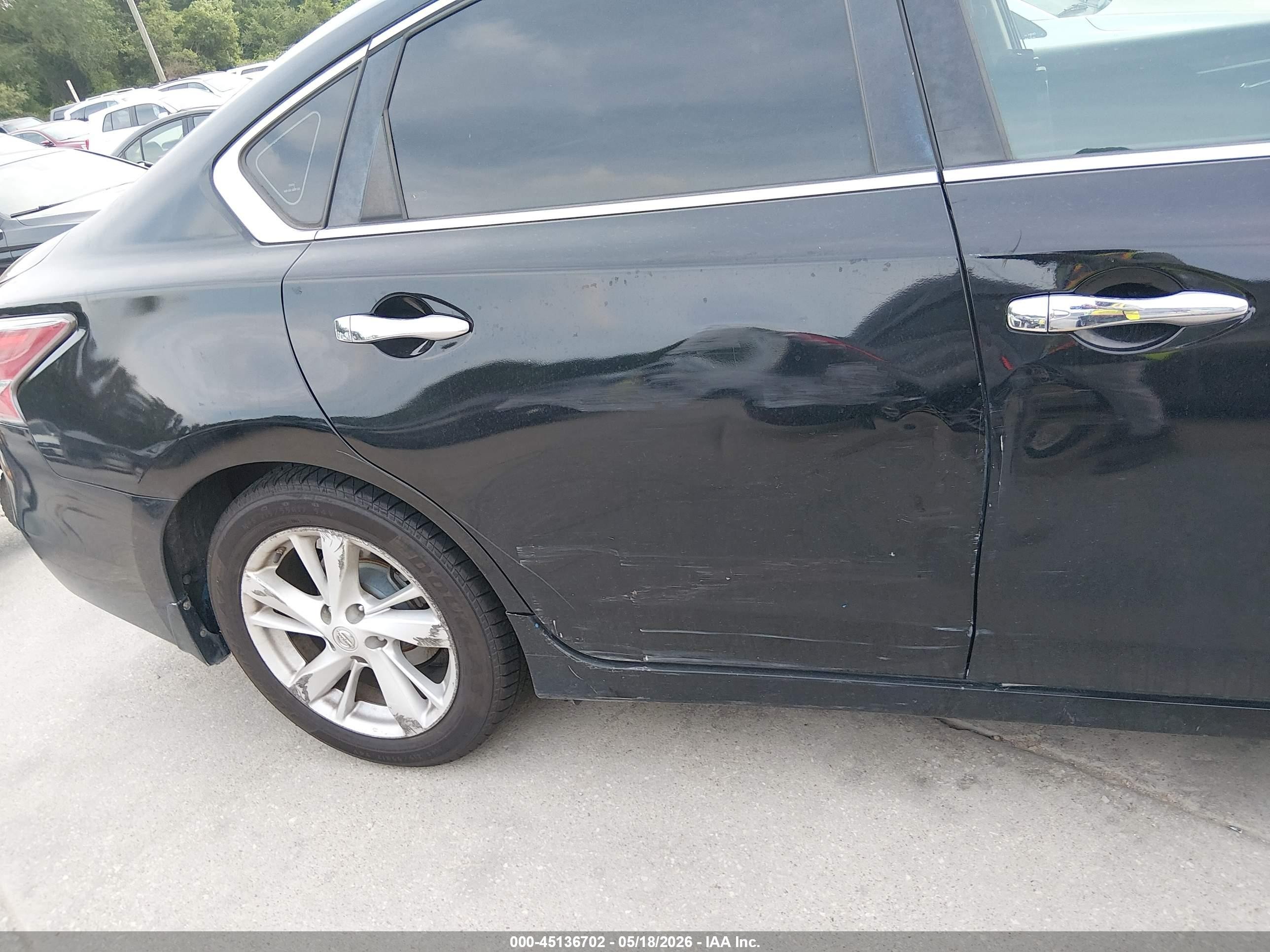 2015 Nissan Altima 2.5 Sv Black vin: 1N4AL3AP4FC238715