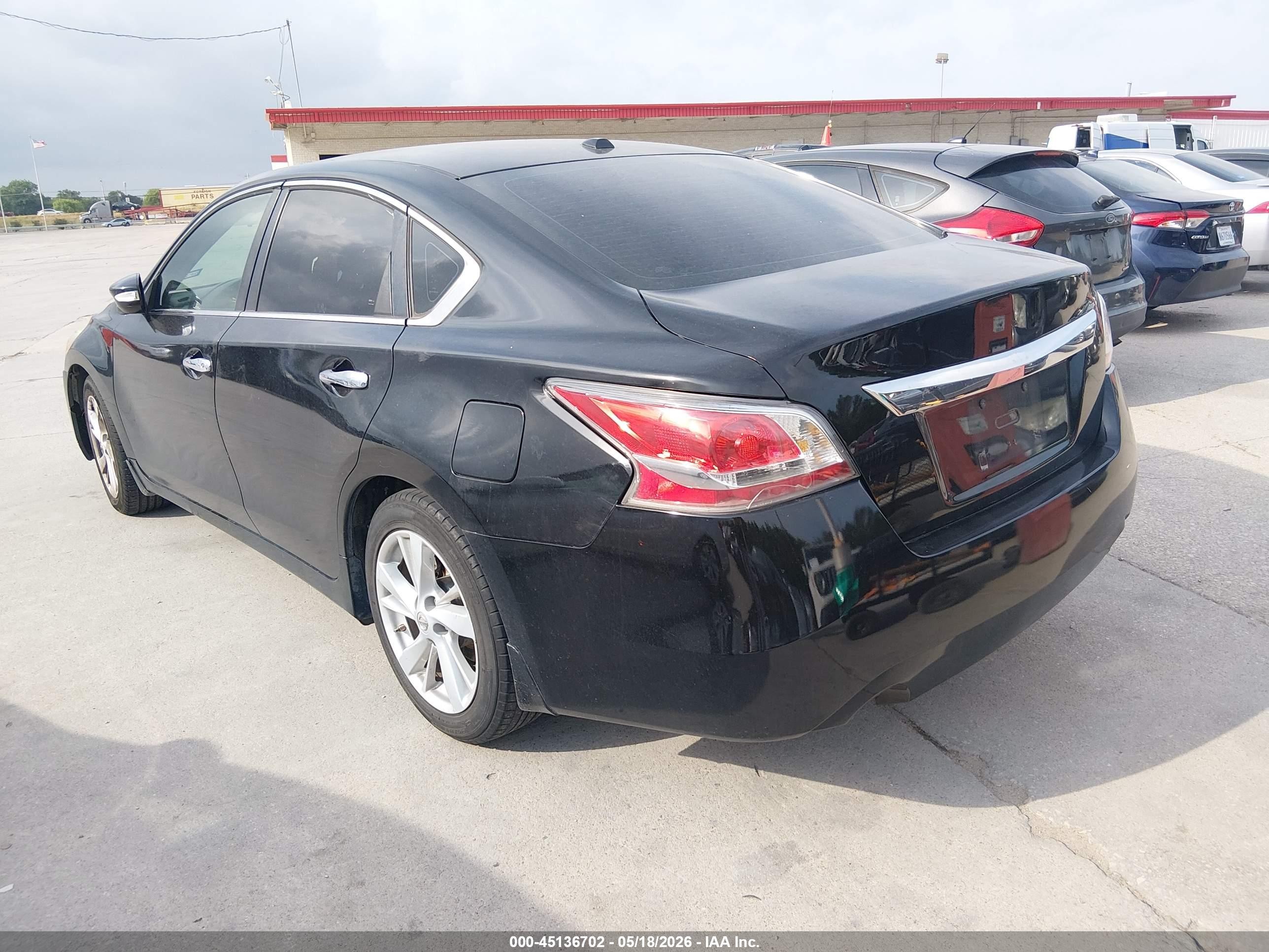 2015 Nissan Altima 2.5 Sv Black vin: 1N4AL3AP4FC238715