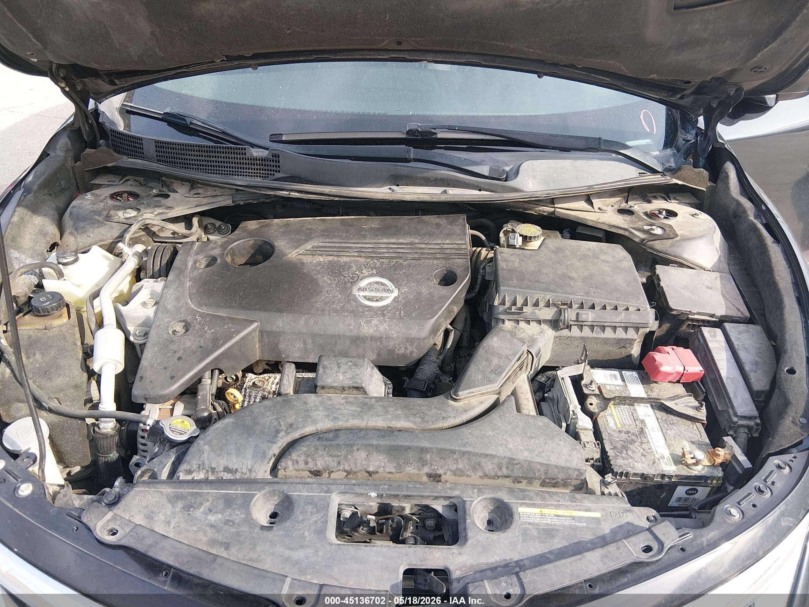 2015 Nissan Altima 2.5 Sv Black vin: 1N4AL3AP4FC238715