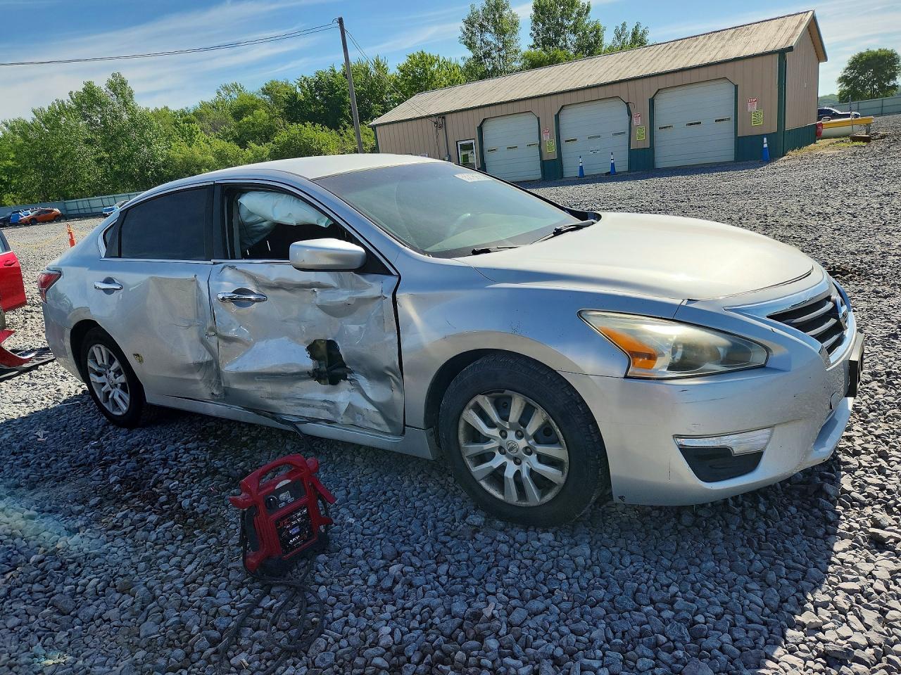 2015 Nissan Altima 2.5 S Серебряный vin: 1N4AL3AP4FC242036