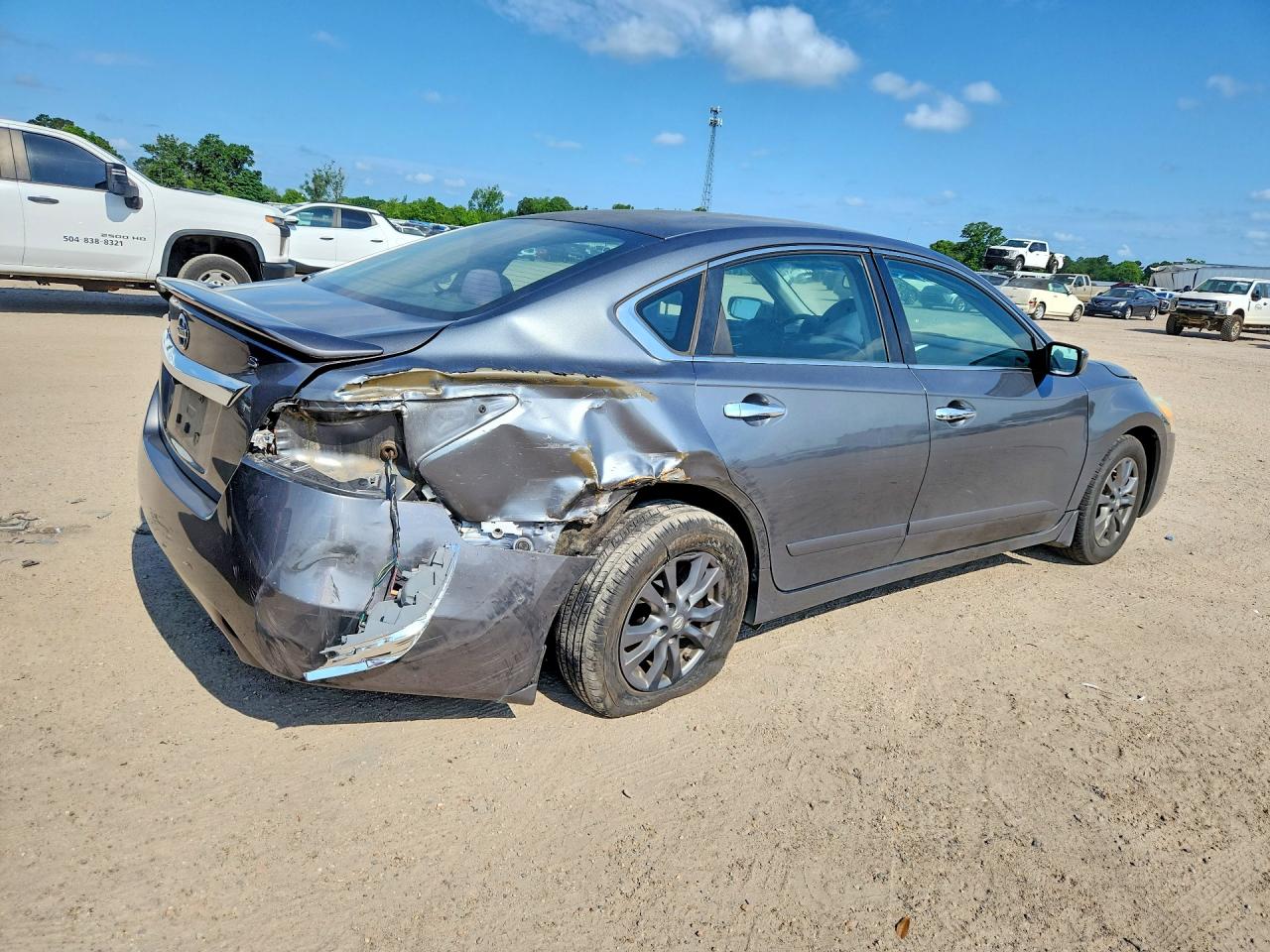 2015 Nissan Altima 2.5 Gray vin: 1N4AL3AP4FC248094