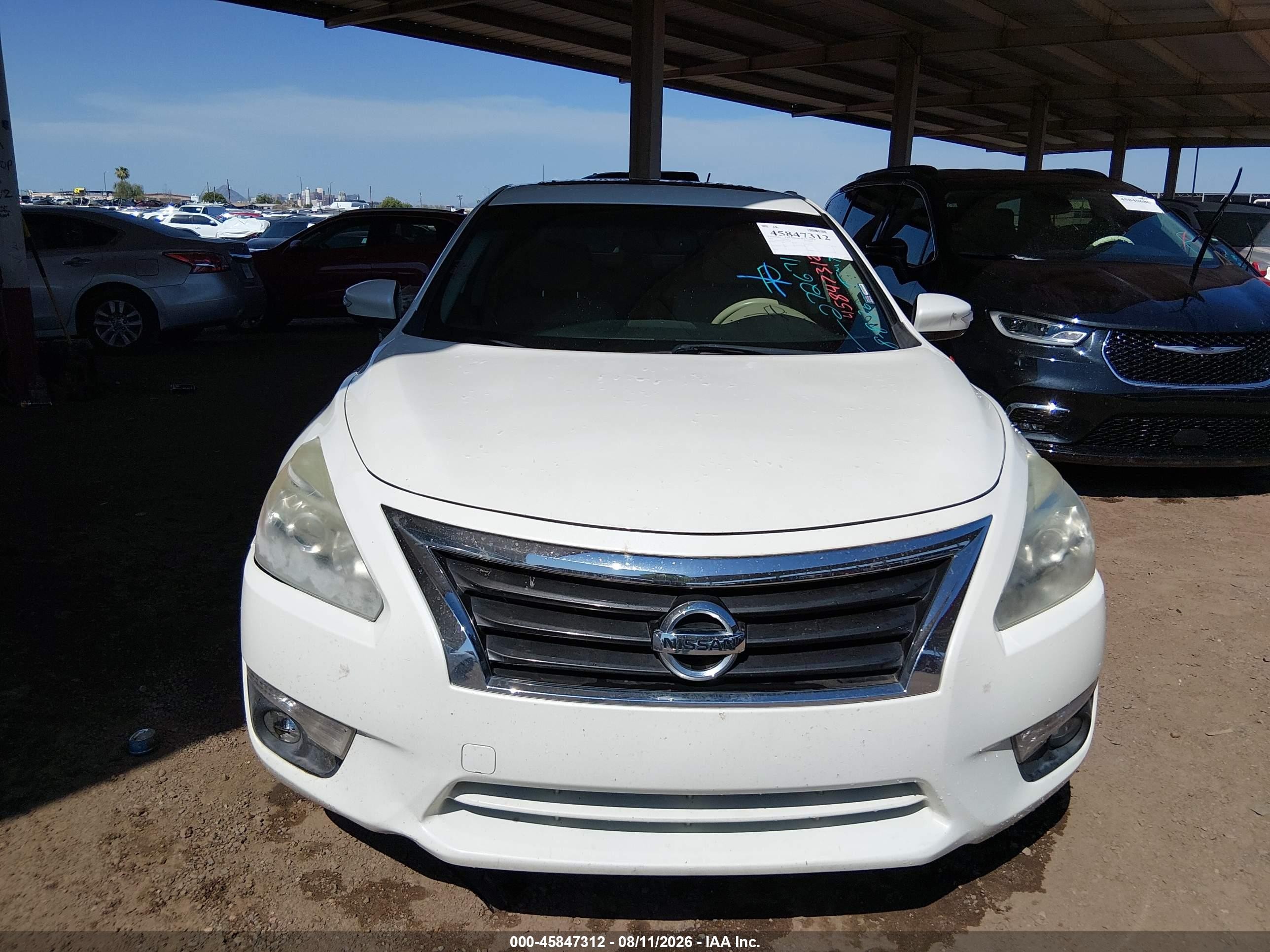 2015 Nissan Altima 2.5 Sv White vin: 1N4AL3AP4FC272671