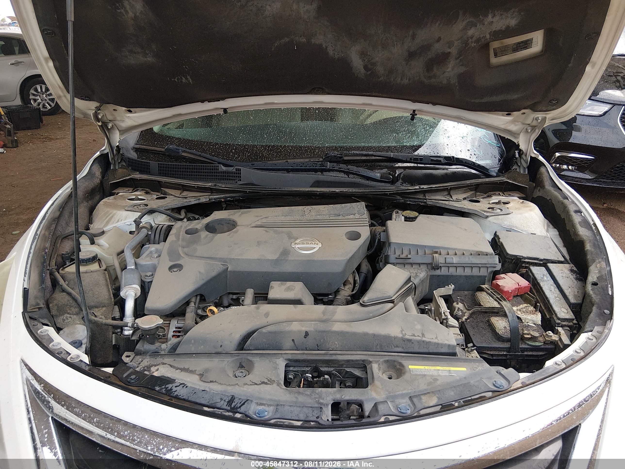 2015 Nissan Altima 2.5 Sv White vin: 1N4AL3AP4FC272671