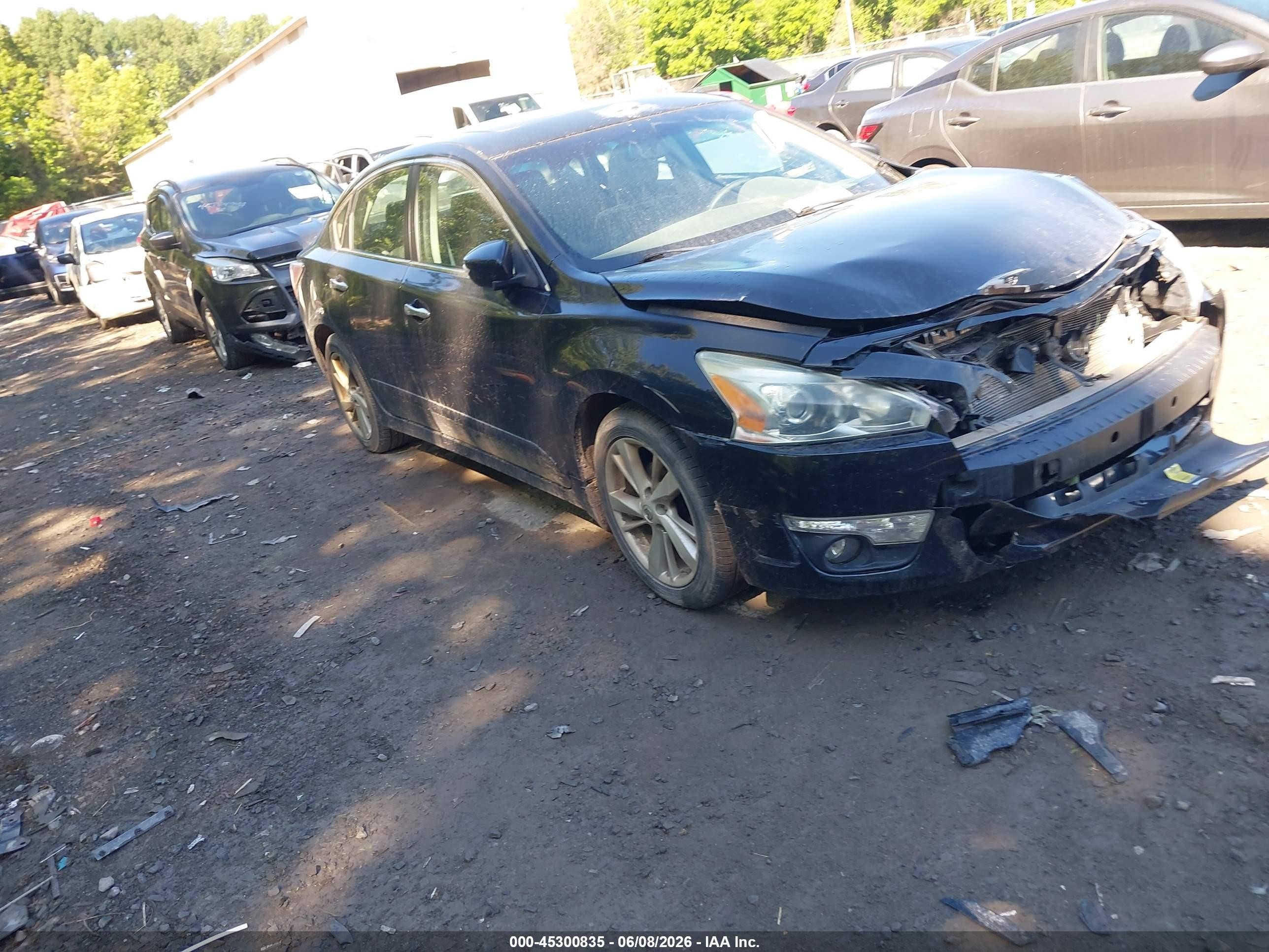 2015 Nissan Altima 2.5 Sv Black vin: 1N4AL3AP4FC278552