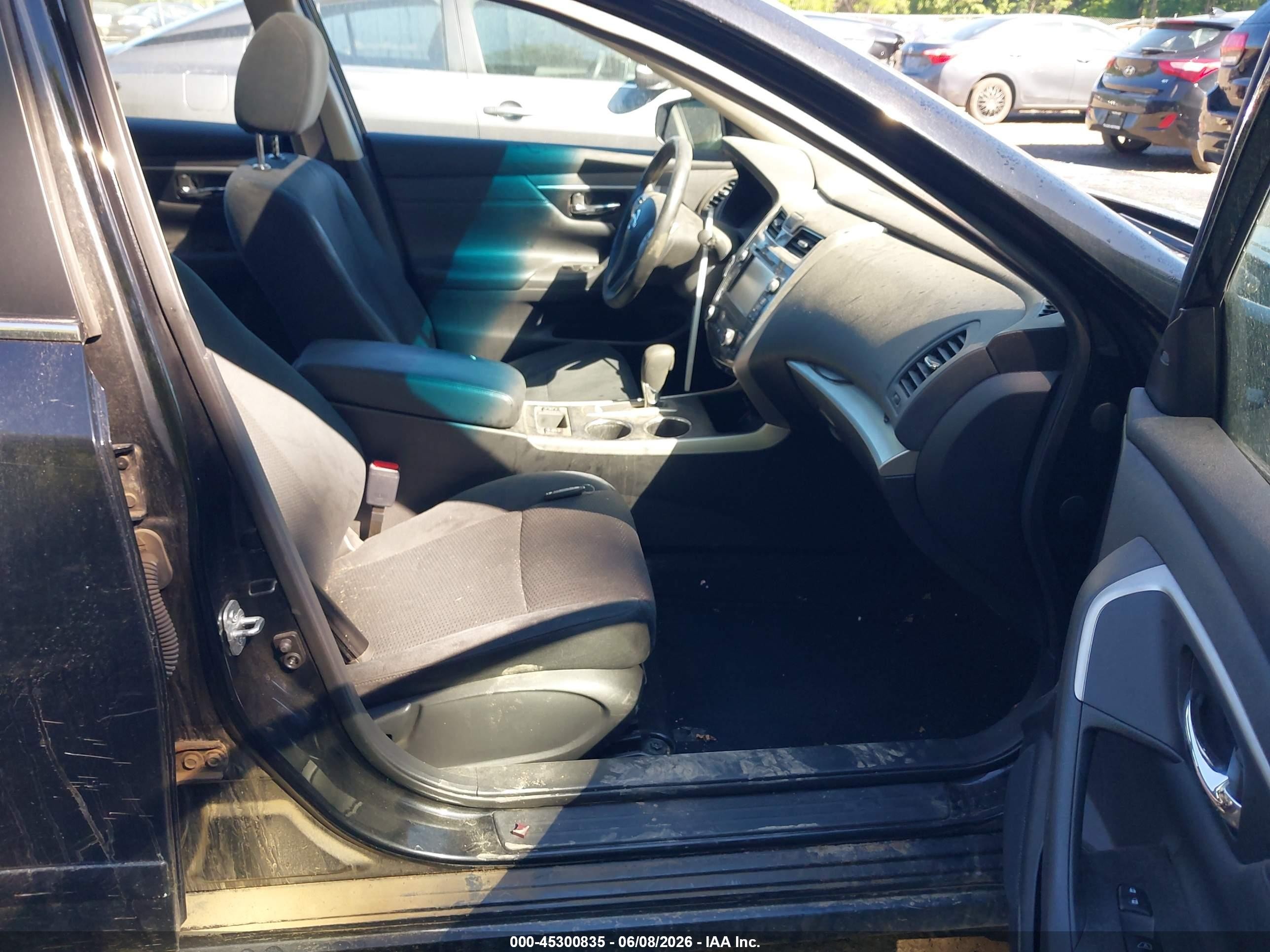 2015 Nissan Altima 2.5 Sv Black vin: 1N4AL3AP4FC278552