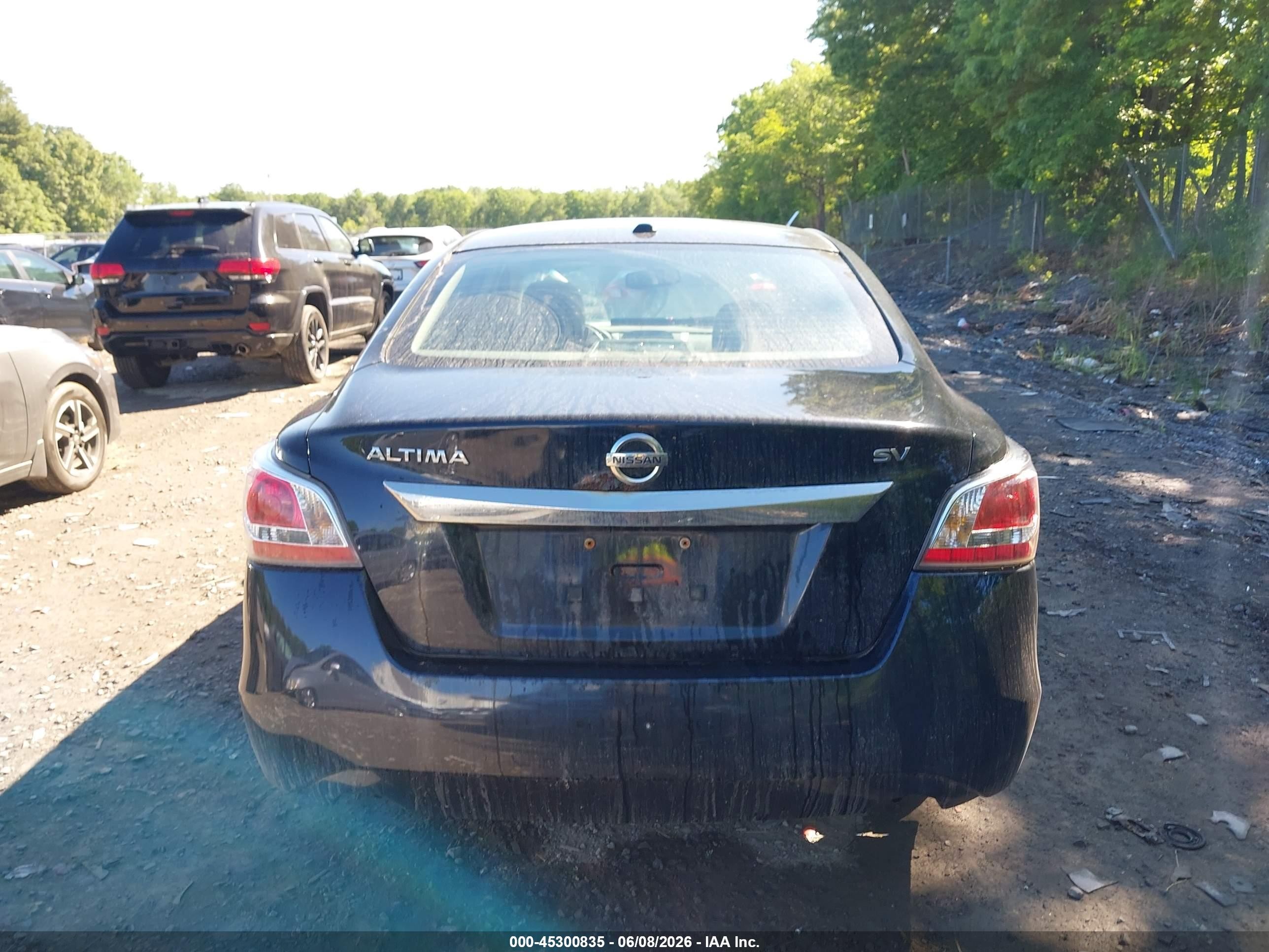 2015 Nissan Altima 2.5 Sv Black vin: 1N4AL3AP4FC278552