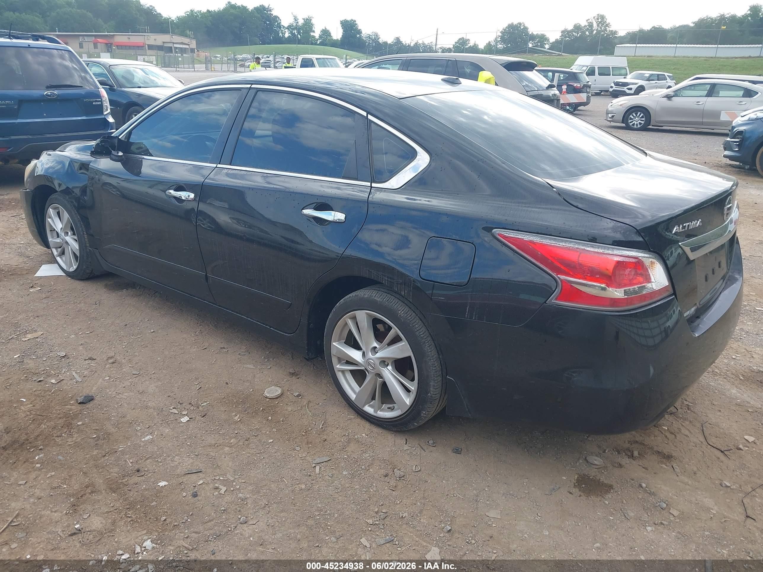 2015 Nissan Altima 2.5 Sv Black vin: 1N4AL3AP4FC280107