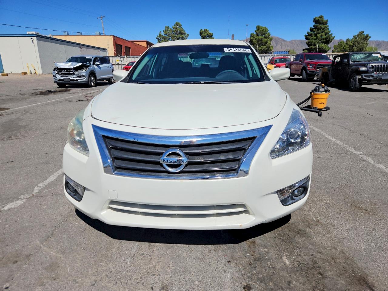 2015 Nissan Altima 2.5 Sv White vin: 1N4AL3AP4FC285534