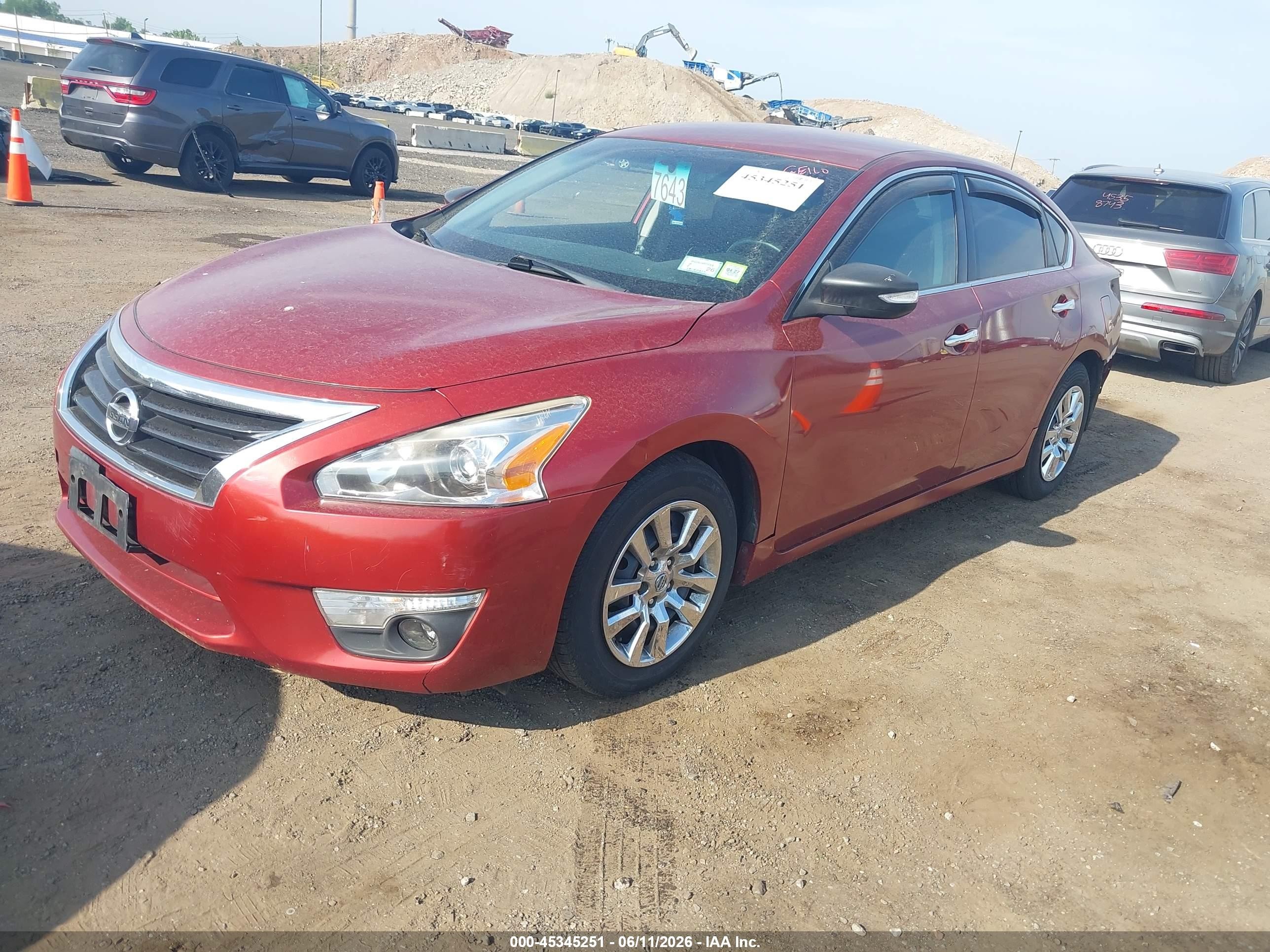 2015 Nissan Altima 2.5/2.5 S/2.5 Sl/2.5 Sv Red vin: 1N4AL3AP4FC289342