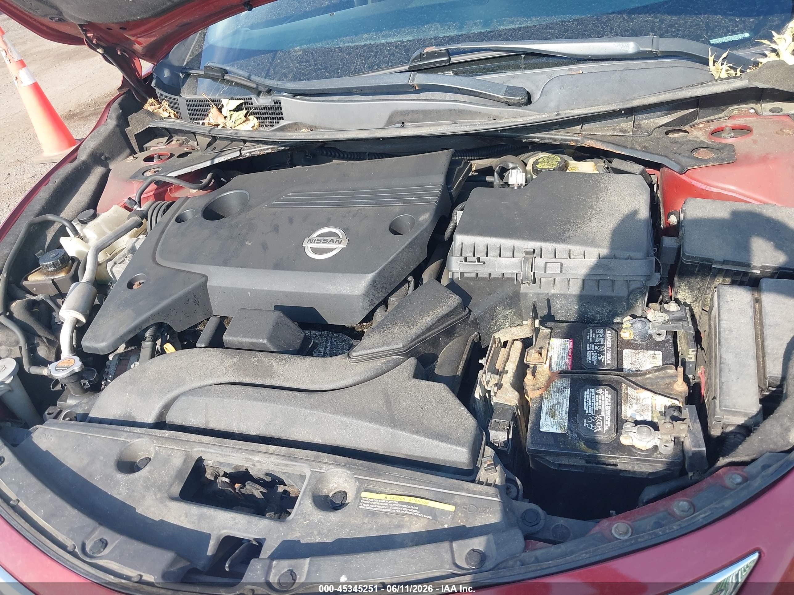 2015 Nissan Altima 2.5/2.5 S/2.5 Sl/2.5 Sv Red vin: 1N4AL3AP4FC289342