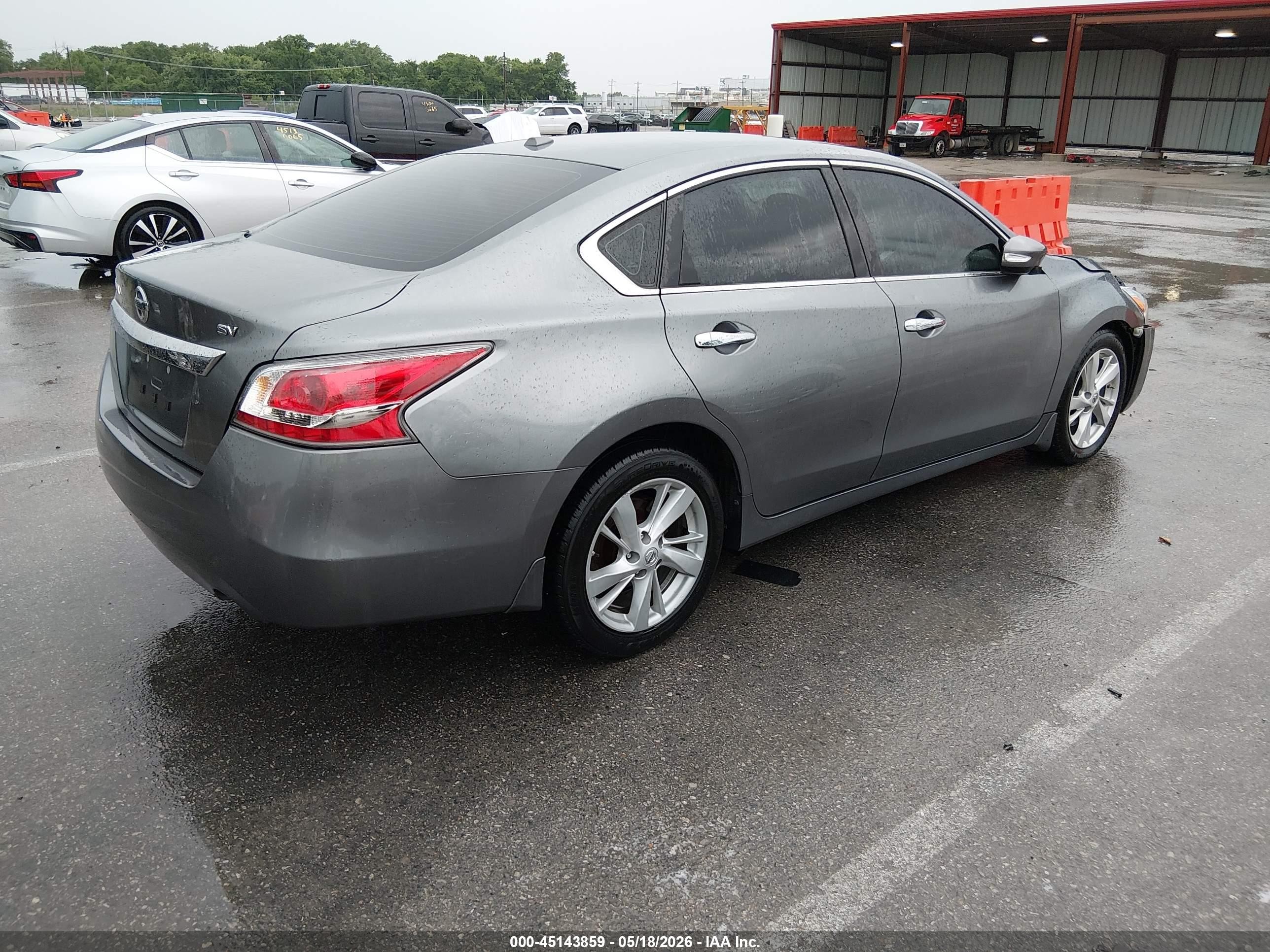 2015 Nissan Altima 2.5 Sv Gray vin: 1N4AL3AP4FC294279