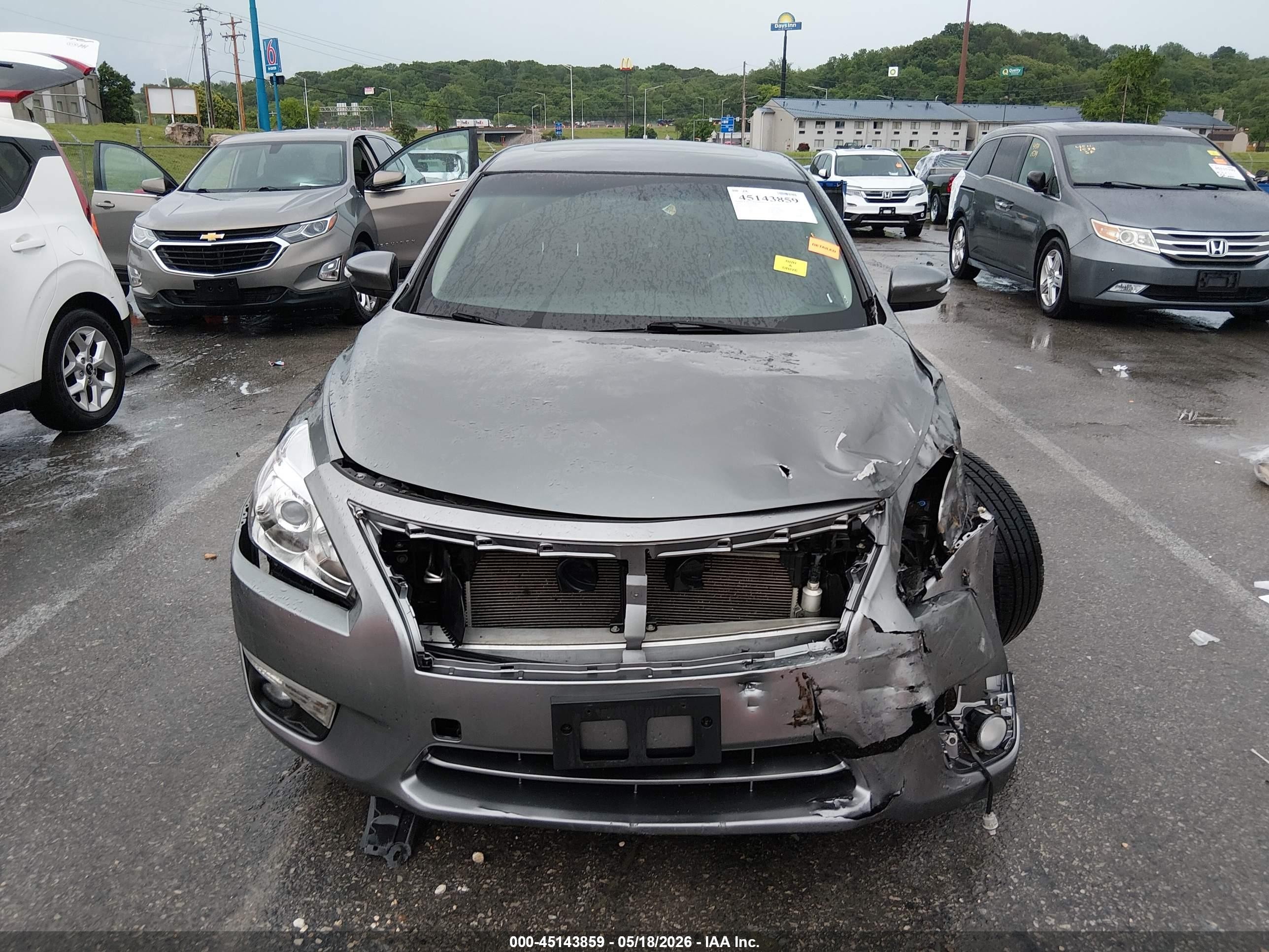 2015 Nissan Altima 2.5 Sv Gray vin: 1N4AL3AP4FC294279