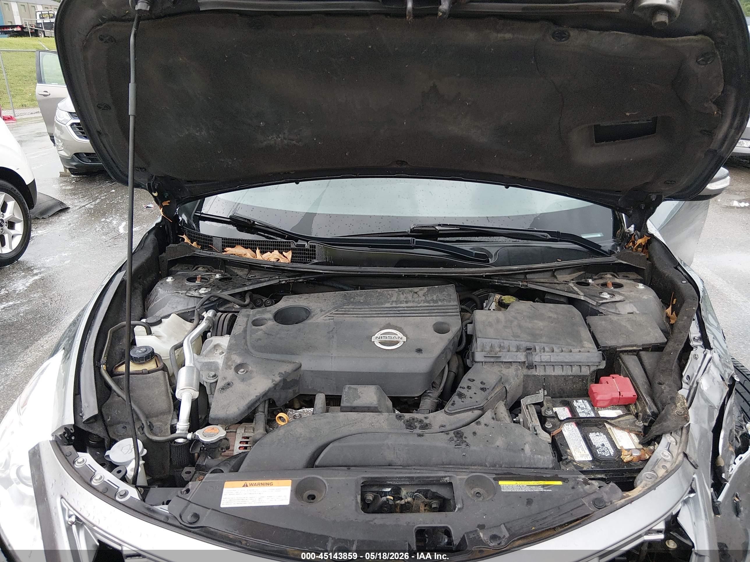 2015 Nissan Altima 2.5 Sv Gray vin: 1N4AL3AP4FC294279