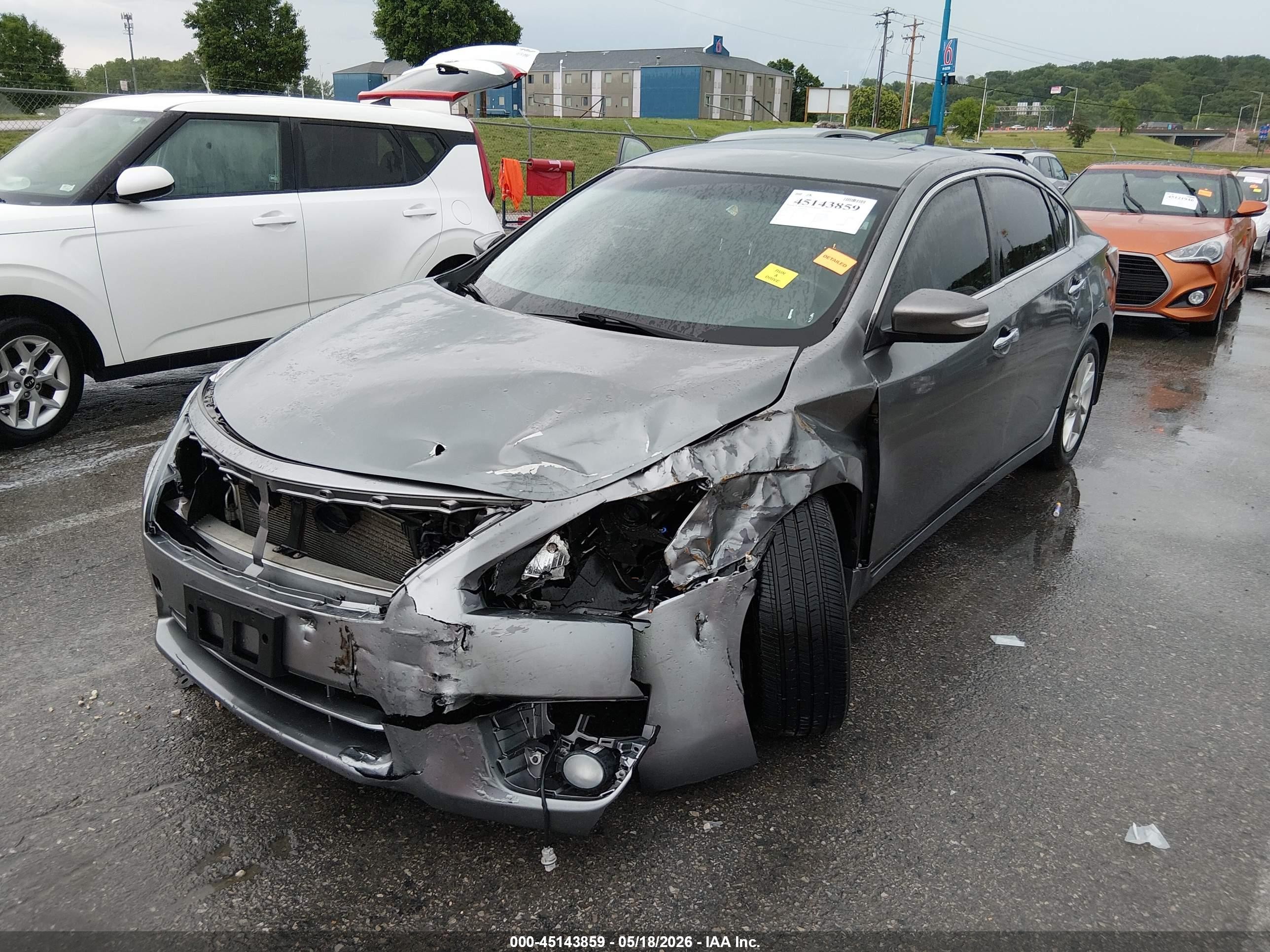 2015 Nissan Altima 2.5 Sv Gray vin: 1N4AL3AP4FC294279