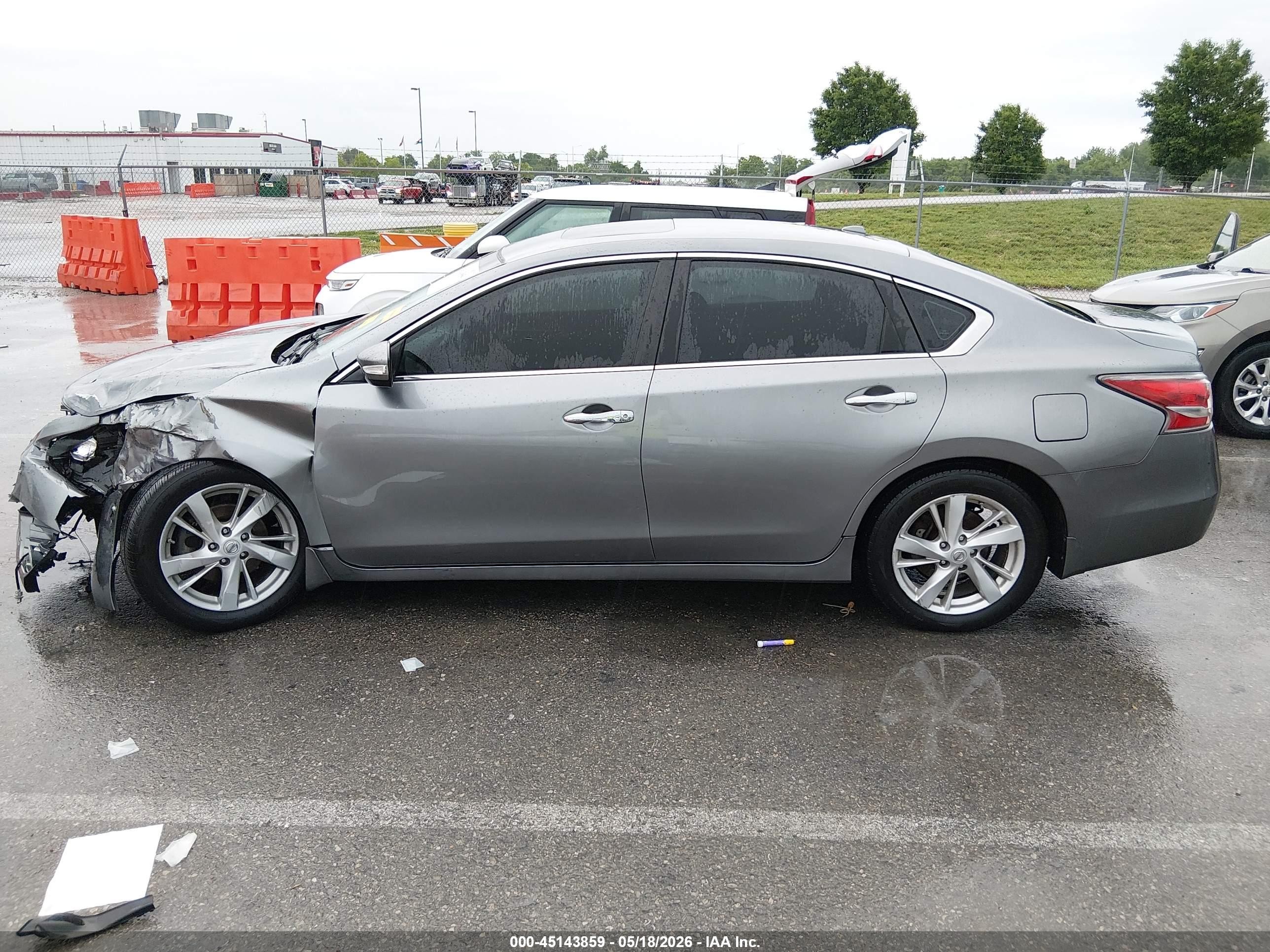 2015 Nissan Altima 2.5 Sv Gray vin: 1N4AL3AP4FC294279
