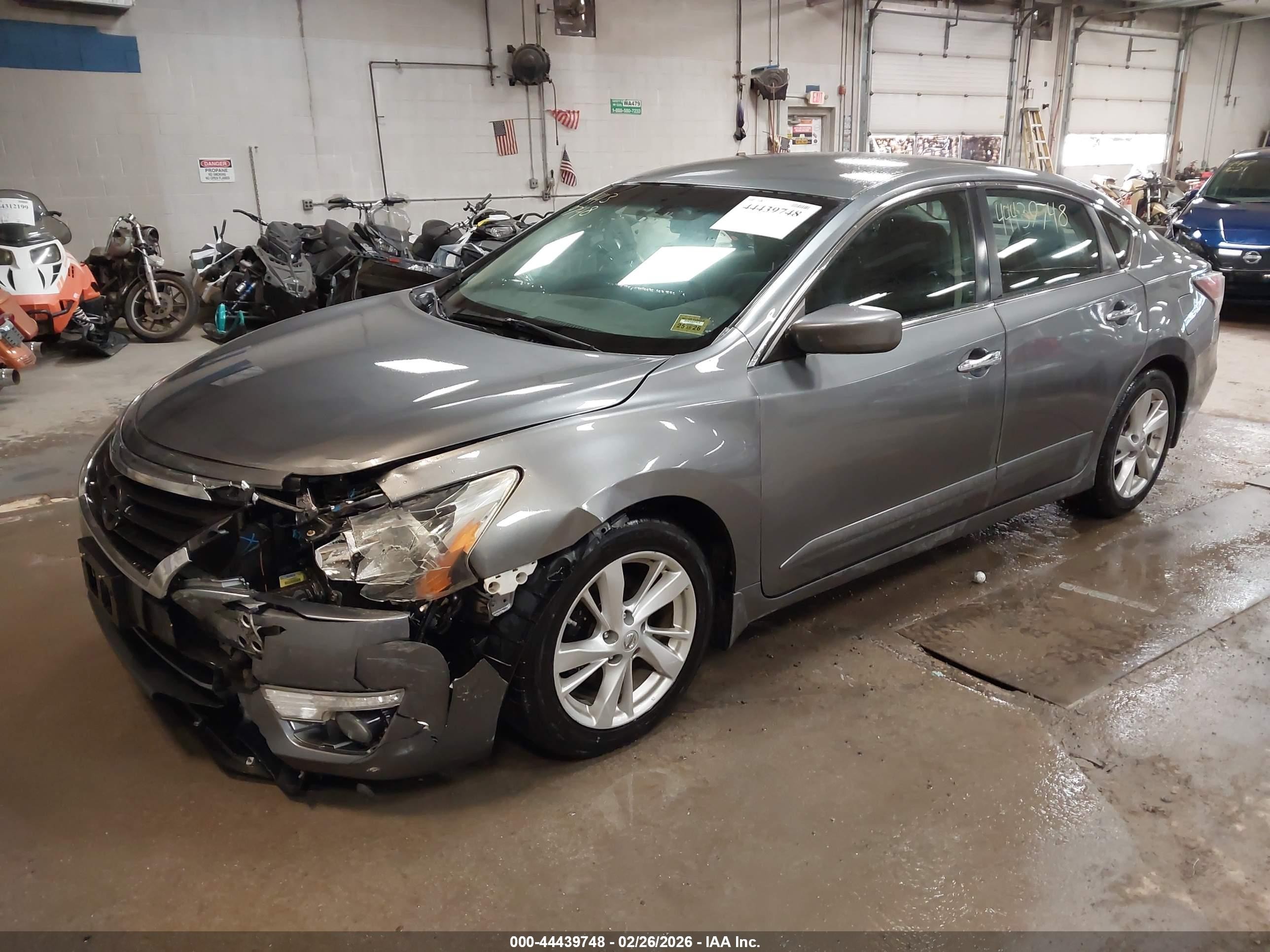2015 Nissan Altima 2.5 Sv Gray vin: 1N4AL3AP4FC409401
