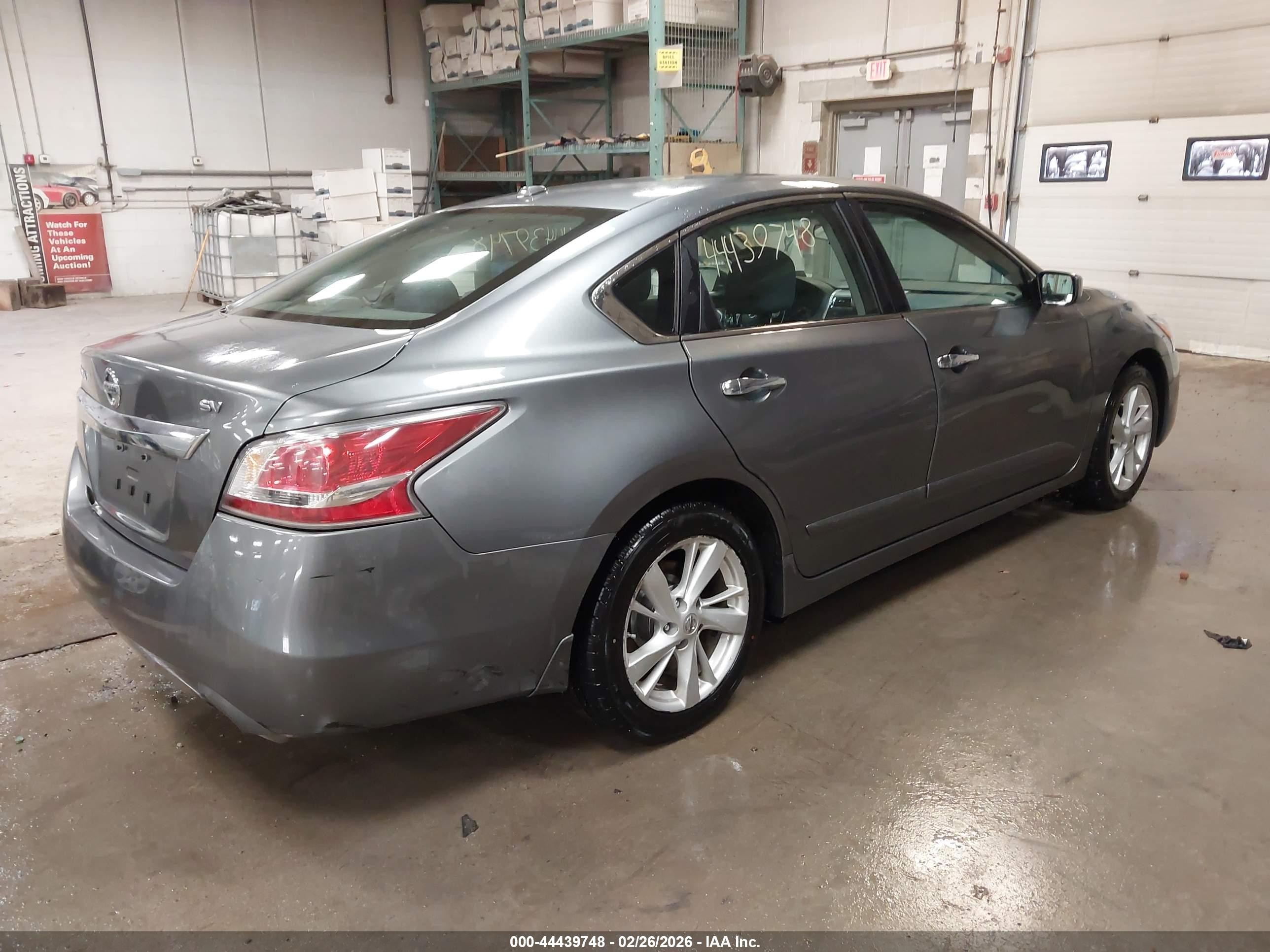 2015 Nissan Altima 2.5 Sv Gray vin: 1N4AL3AP4FC409401