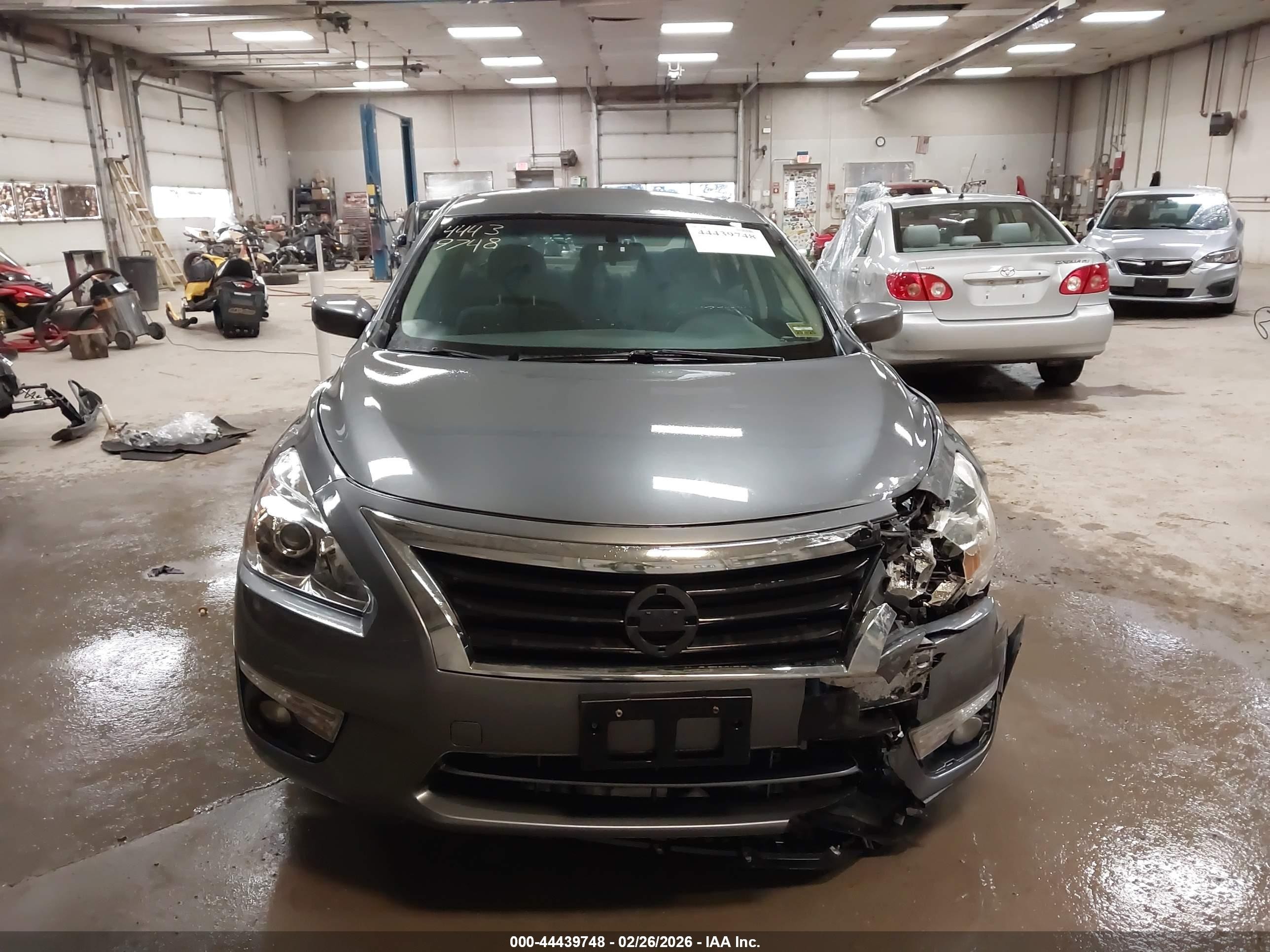 2015 Nissan Altima 2.5 Sv Gray vin: 1N4AL3AP4FC409401