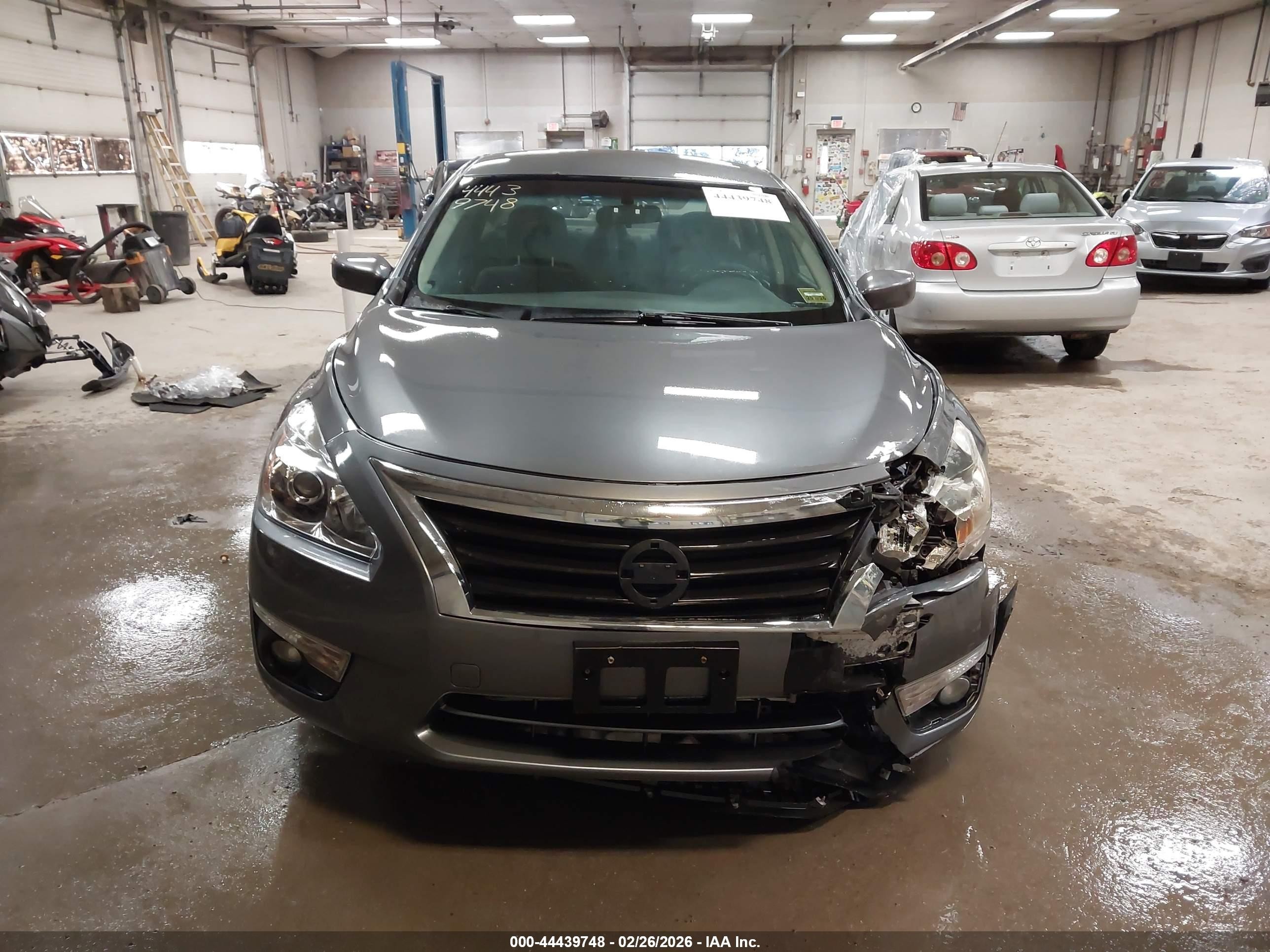 2015 Nissan Altima 2.5 Sv Gray vin: 1N4AL3AP4FC409401
