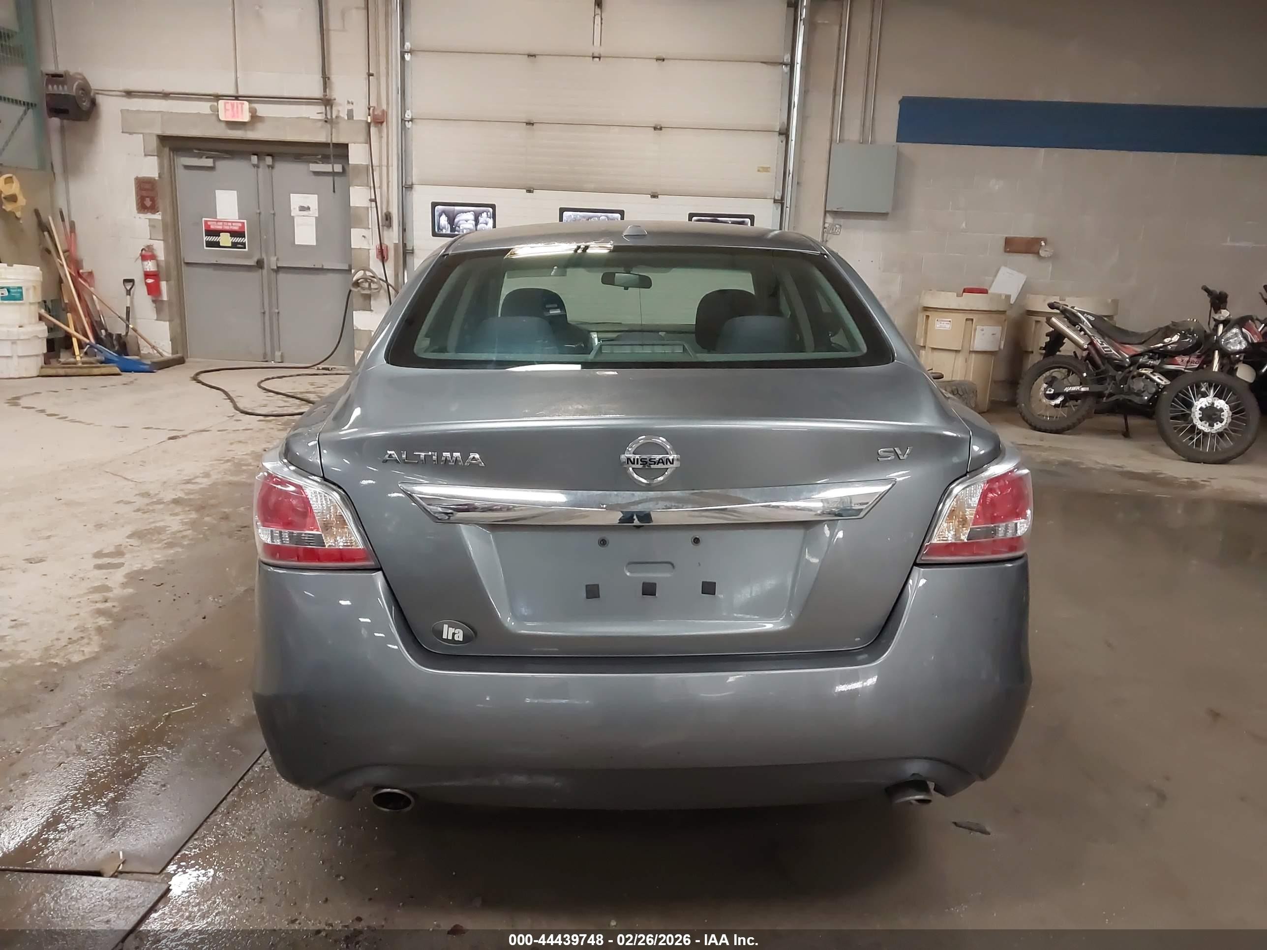 2015 Nissan Altima 2.5 Sv Gray vin: 1N4AL3AP4FC409401