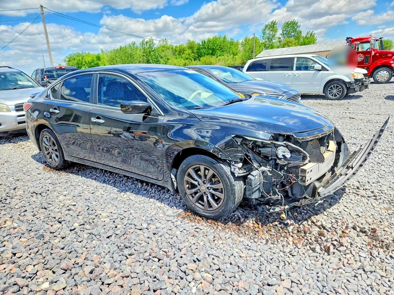 2015 Nissan Altima 2.5 S Black vin: 1N4AL3AP4FC415215