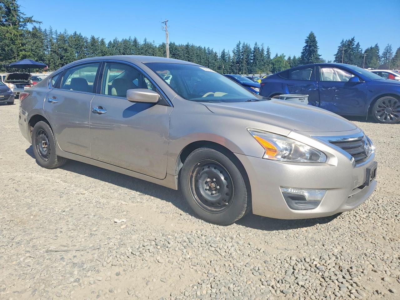 2015 Nissan Altima 2.5 S Серый vin: 1N4AL3AP4FC431639