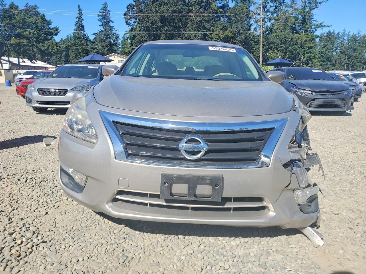2015 Nissan Altima 2.5 S Серый vin: 1N4AL3AP4FC431639