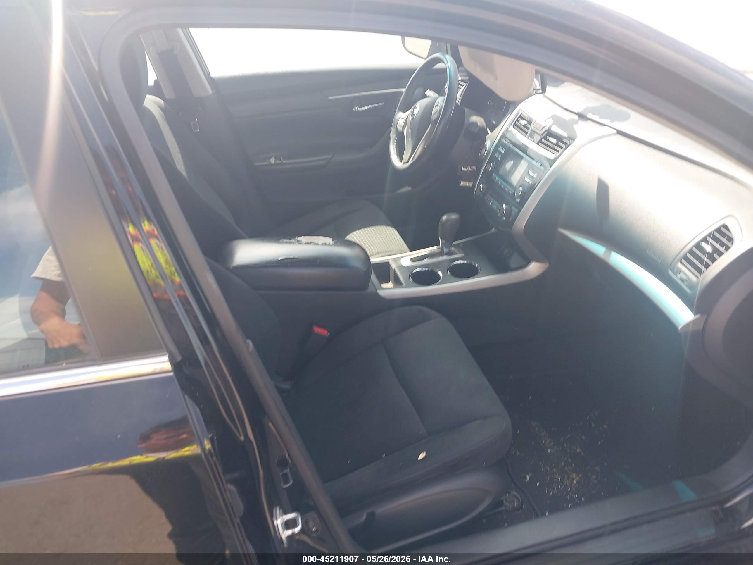 2015 Nissan Altima 2.5 Sv Black vin: 1N4AL3AP4FC432886