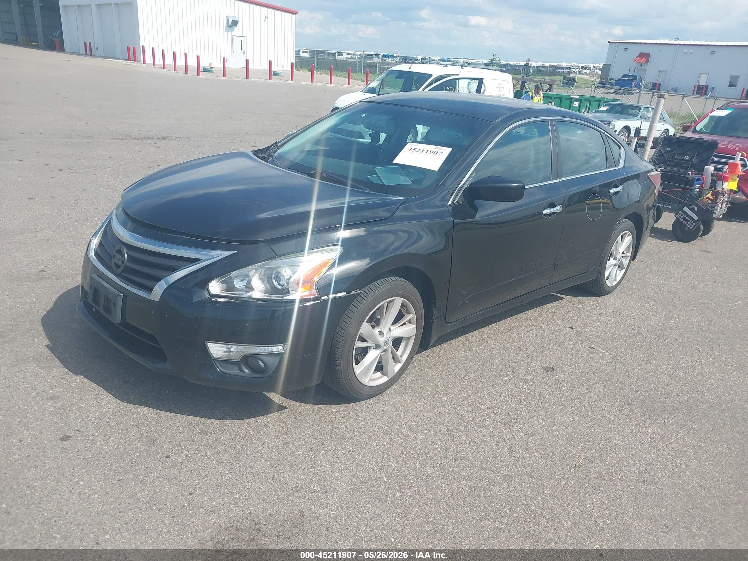 2015 Nissan Altima 2.5 Sv Black vin: 1N4AL3AP4FC432886