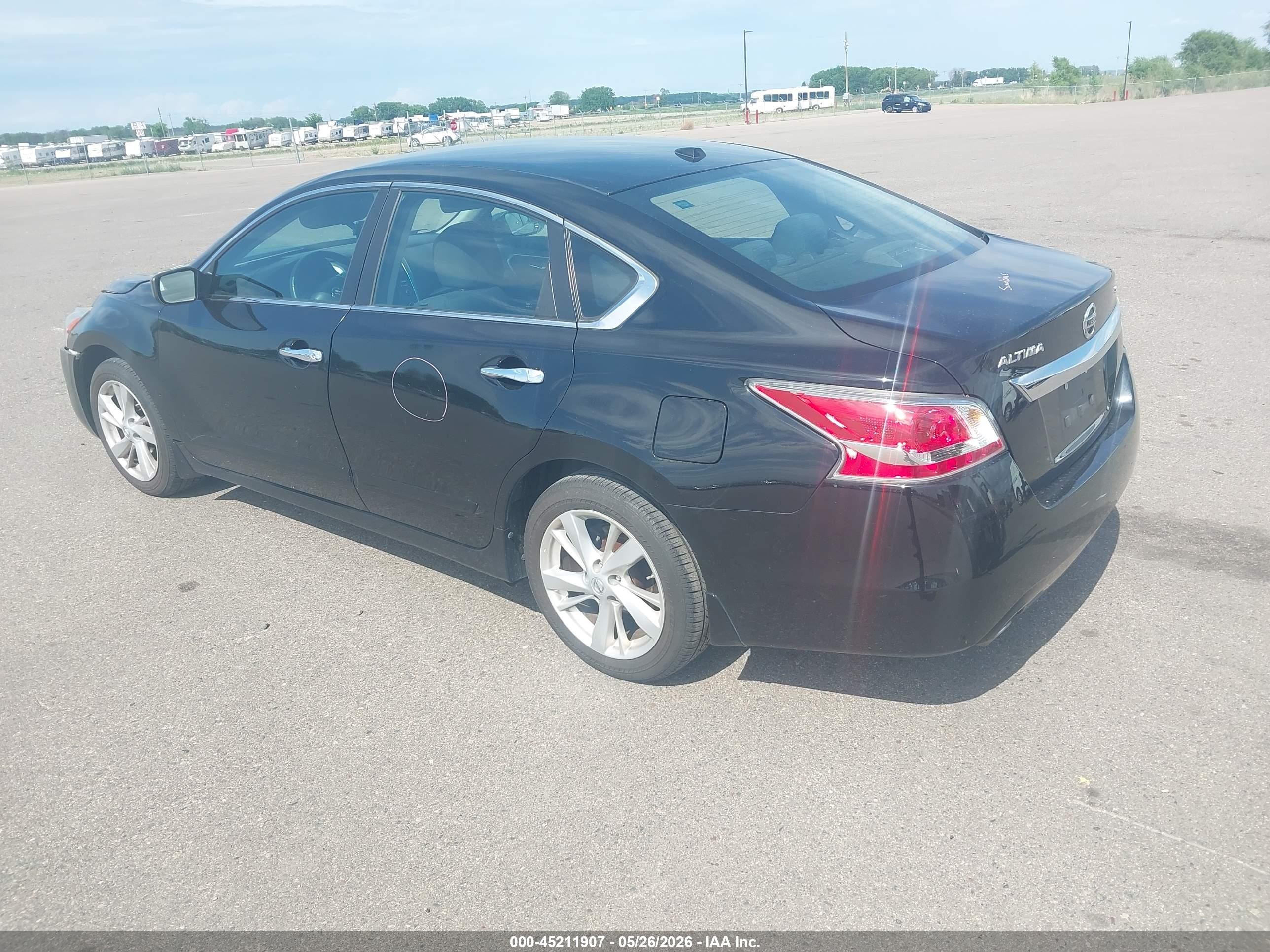 2015 Nissan Altima 2.5 Sv Black vin: 1N4AL3AP4FC432886