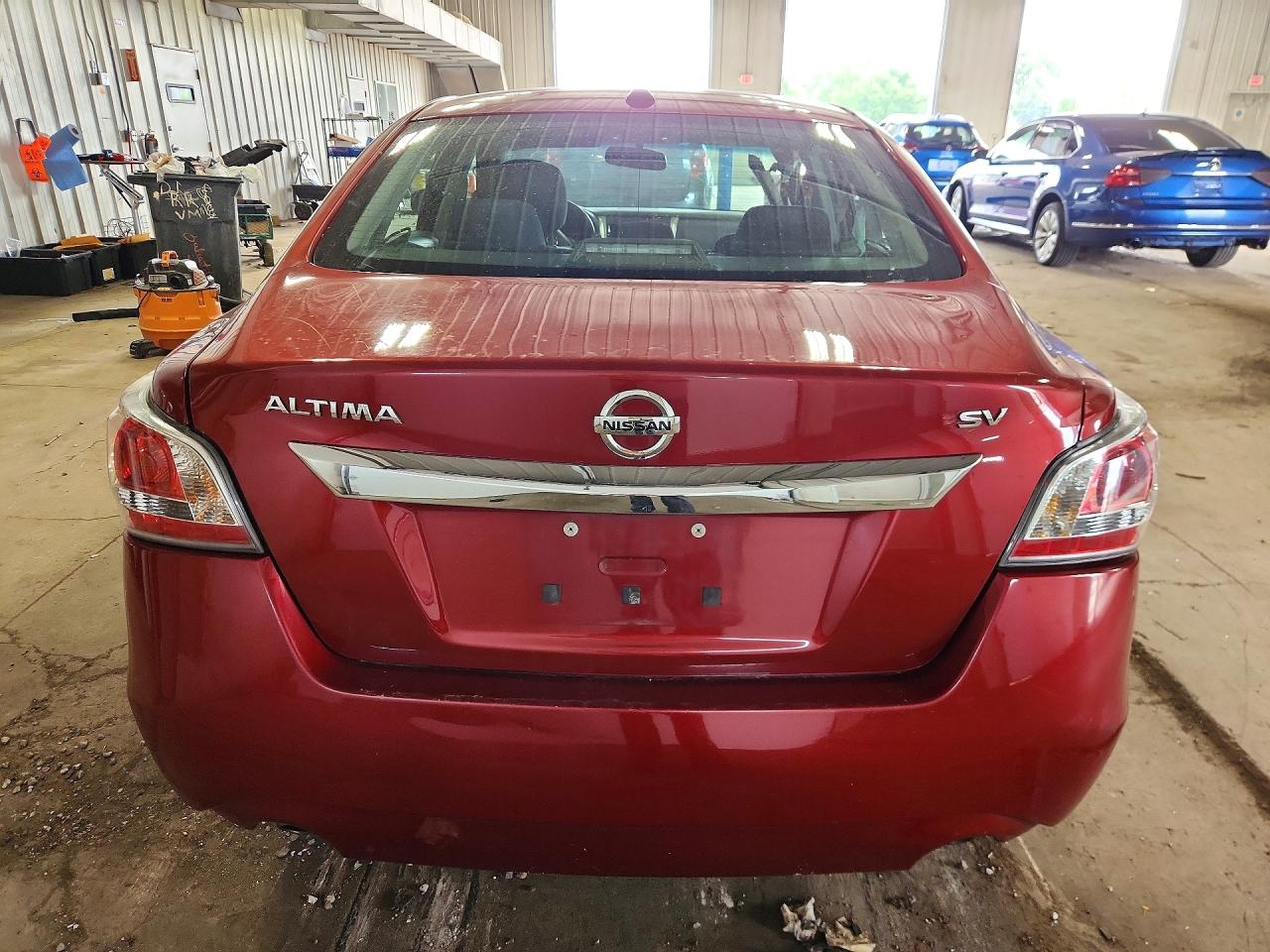 2015 Nissan Altima 2.5 Sv Red vin: 1N4AL3AP4FC435495