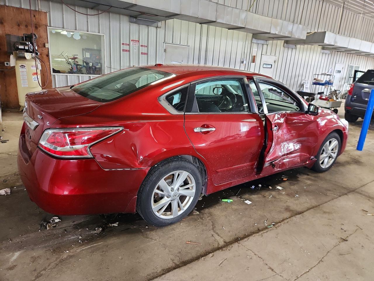 2015 Nissan Altima 2.5 Sv Red vin: 1N4AL3AP4FC435495
