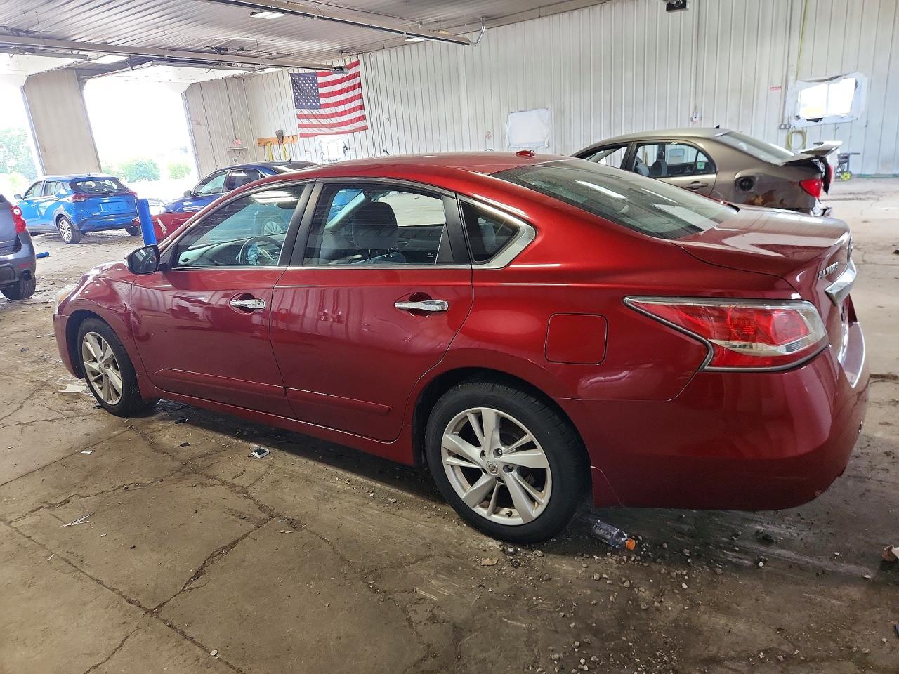 2015 Nissan Altima 2.5 Sv Red vin: 1N4AL3AP4FC435495