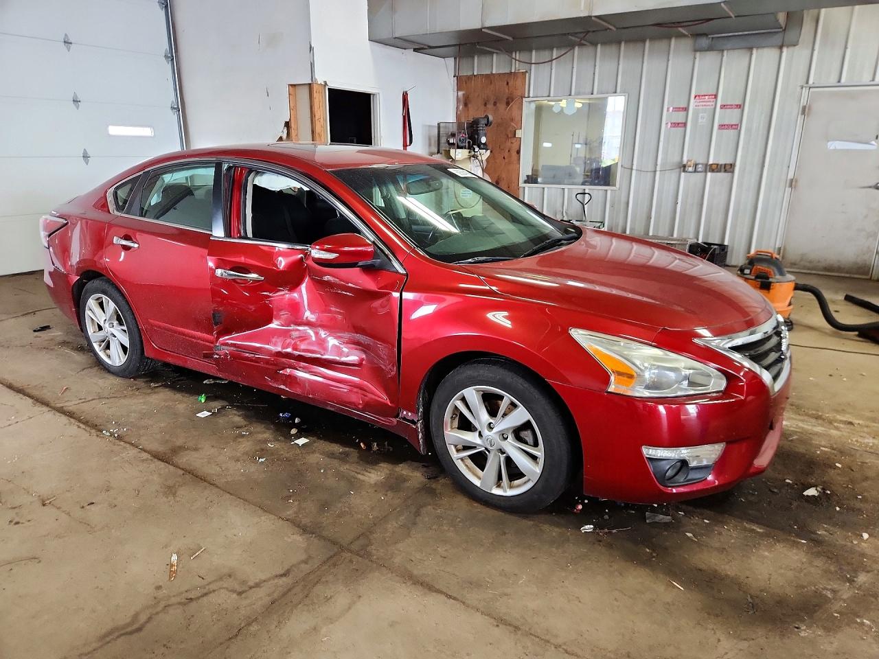 2015 Nissan Altima 2.5 Sv Red vin: 1N4AL3AP4FC435495