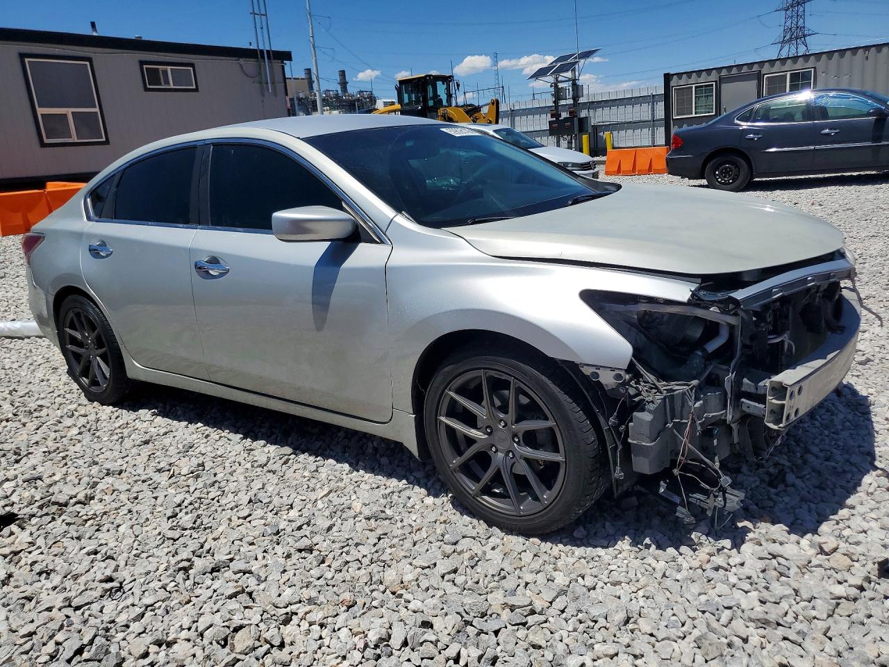 2015 Nissan Altima 2.5 Sv Gray vin: 1N4AL3AP4FC438803