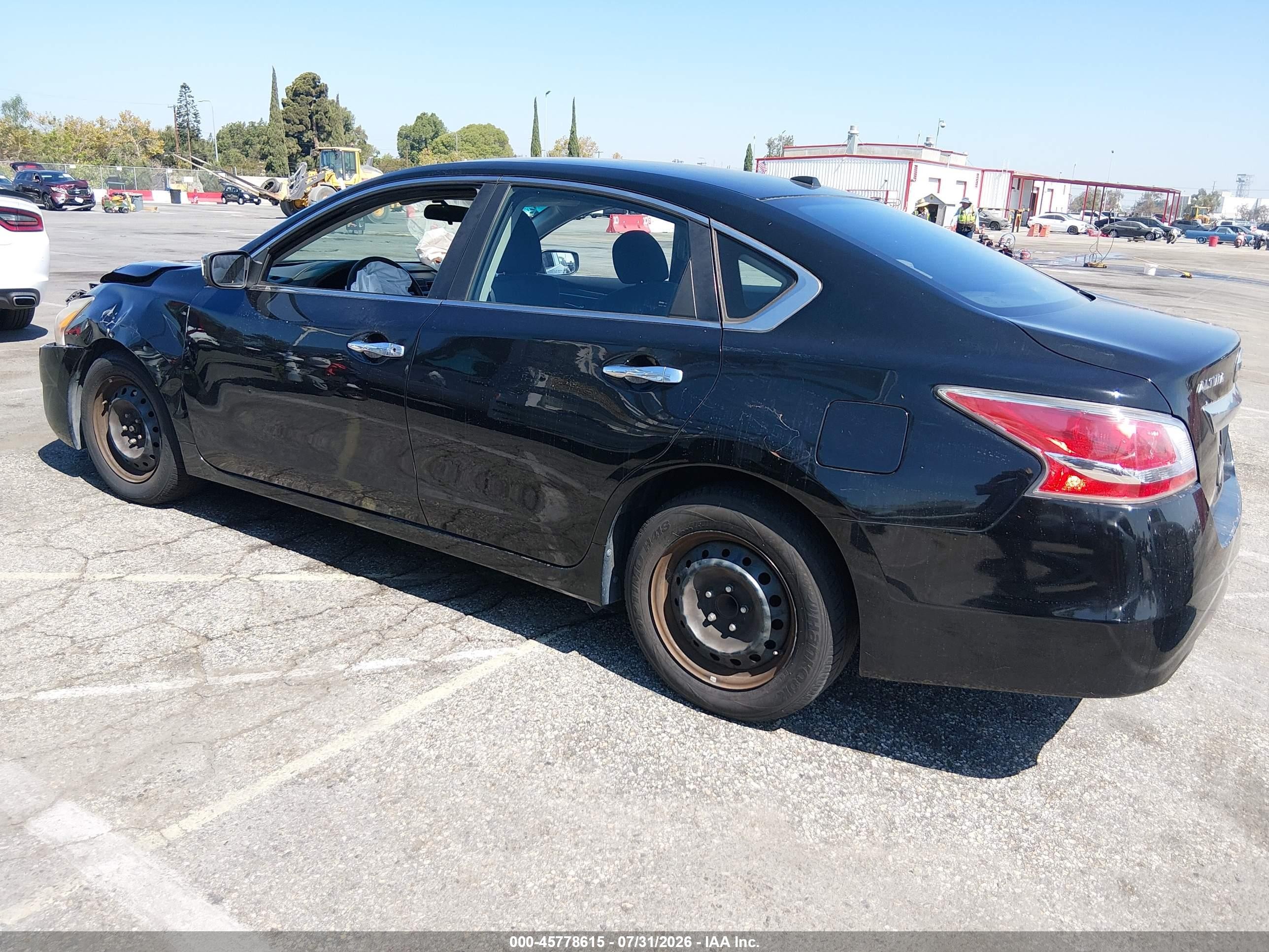 2015 Nissan Altima 2.5/2.5 S/2.5 Sl/2.5 Sv Black vin: 1N4AL3AP4FC444326