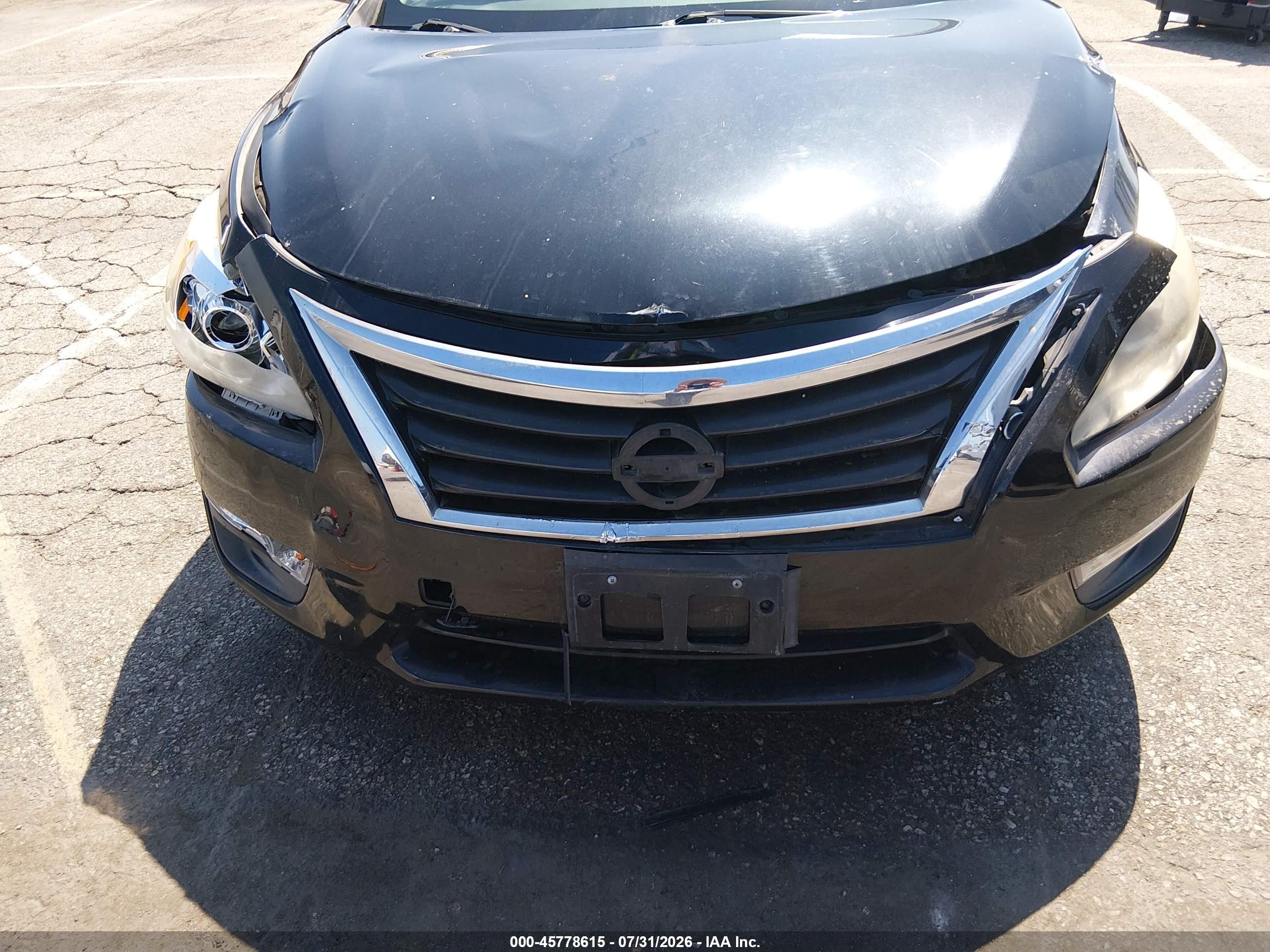 2015 Nissan Altima 2.5/2.5 S/2.5 Sl/2.5 Sv Black vin: 1N4AL3AP4FC444326