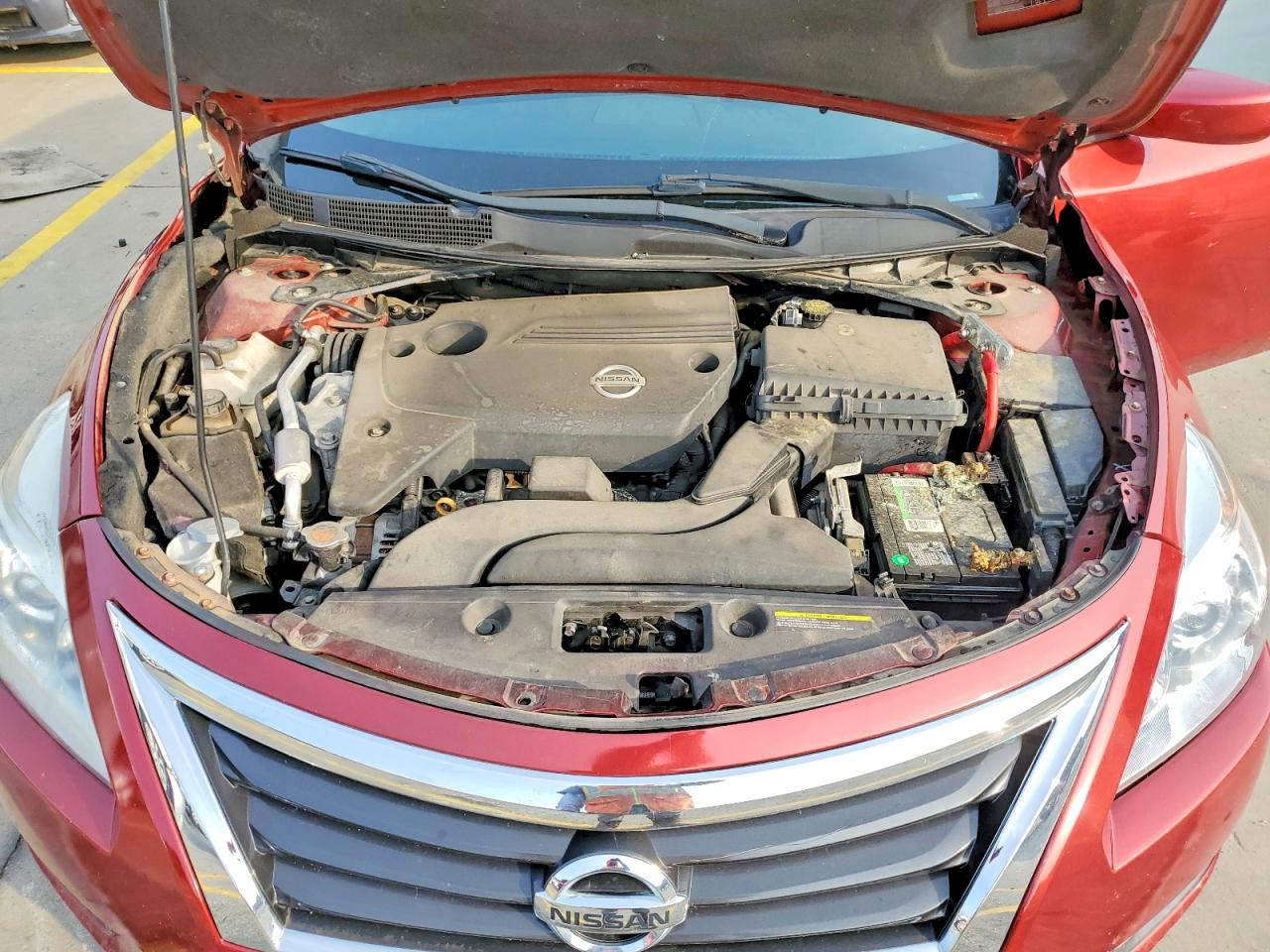 2015 Nissan Altima 2.5 S Maroon vin: 1N4AL3AP4FC447128