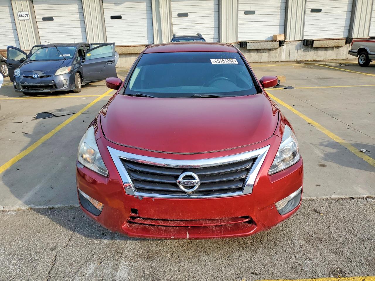 2015 Nissan Altima 2.5 S Maroon vin: 1N4AL3AP4FC447128