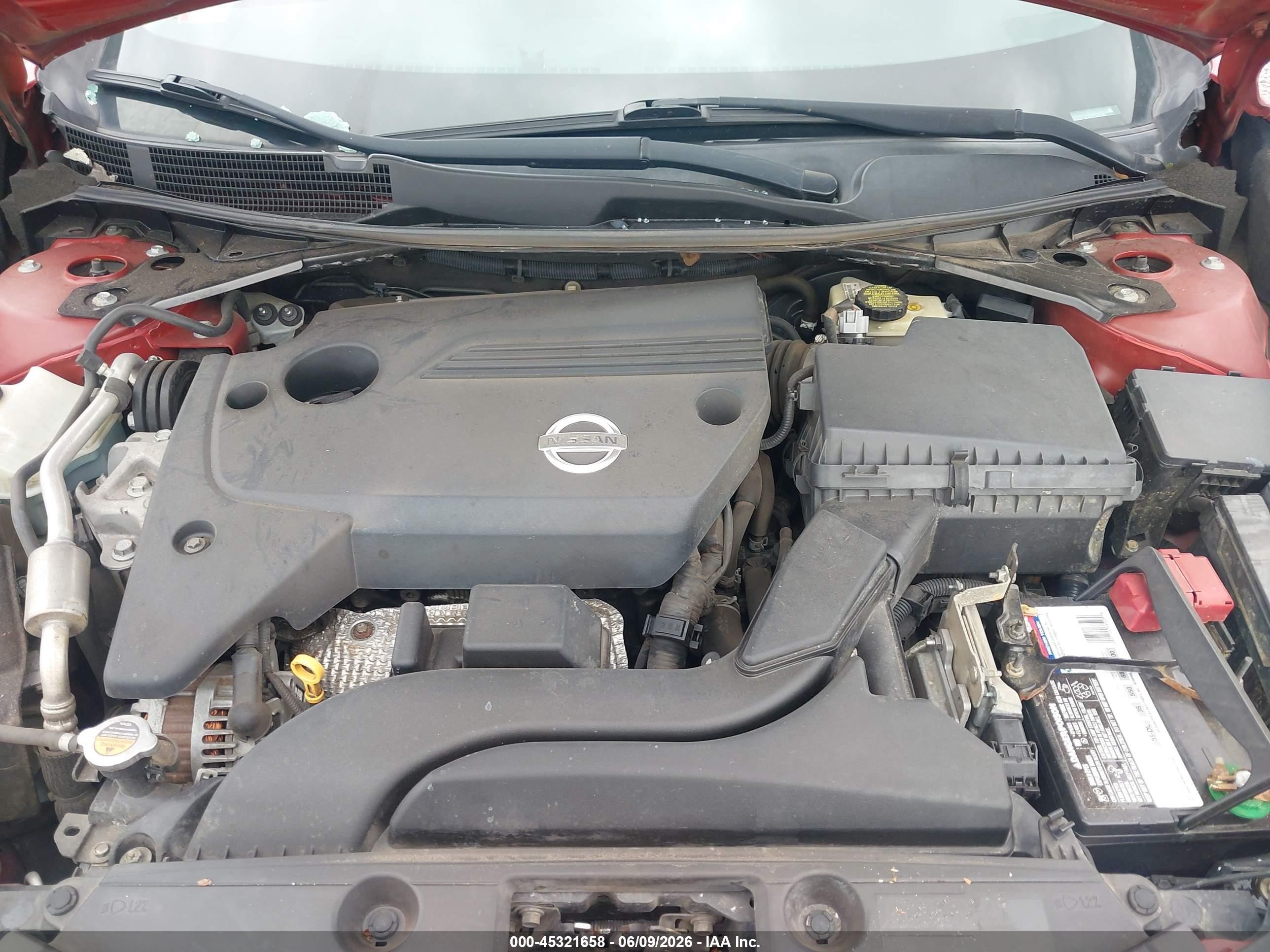 2015 Nissan Altima 2.5 S Red vin: 1N4AL3AP4FC447226