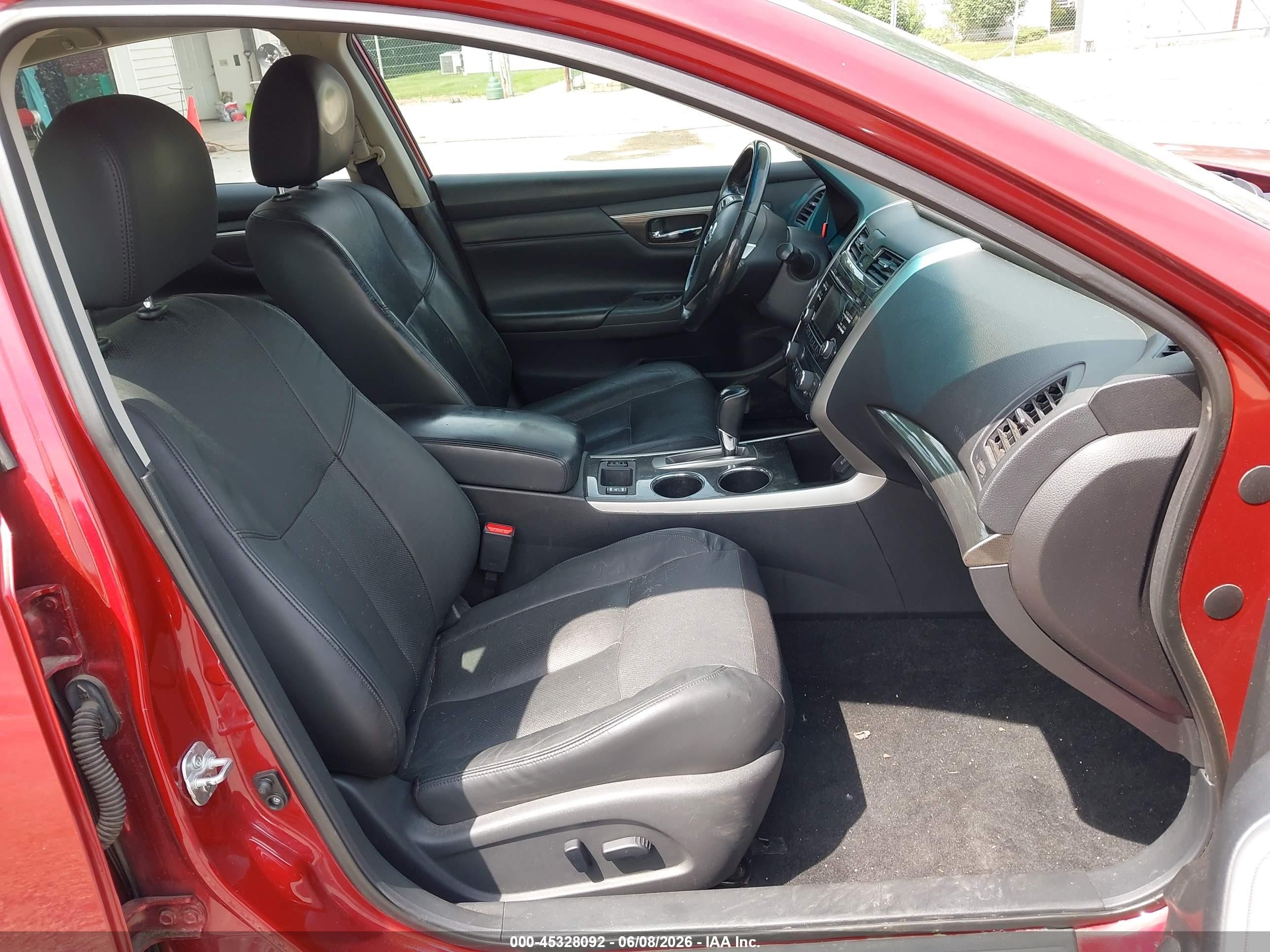 2015 Nissan Altima 2.5 Sl Red vin: 1N4AL3AP4FC449834