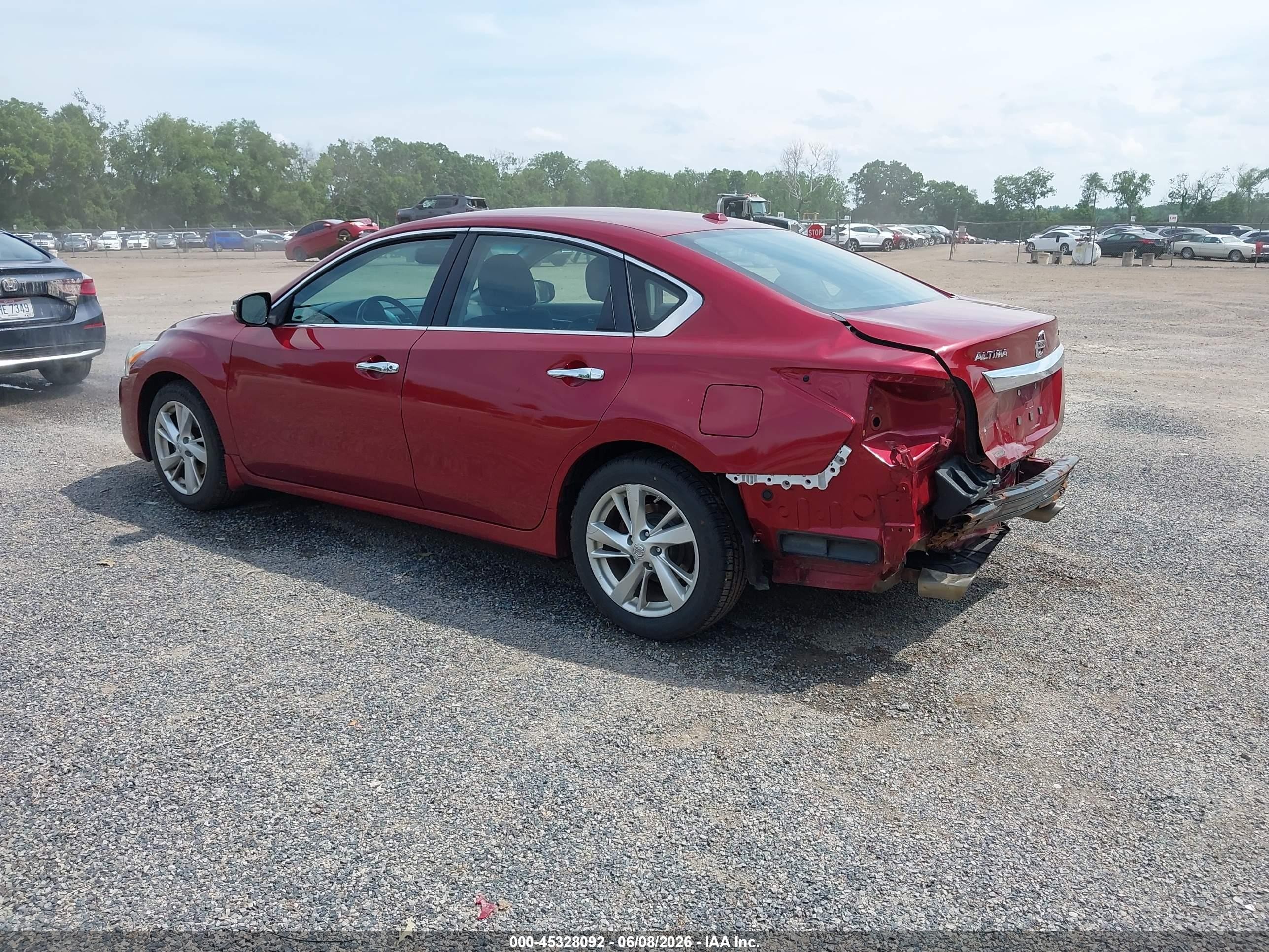 2015 Nissan Altima 2.5 Sl Red vin: 1N4AL3AP4FC449834