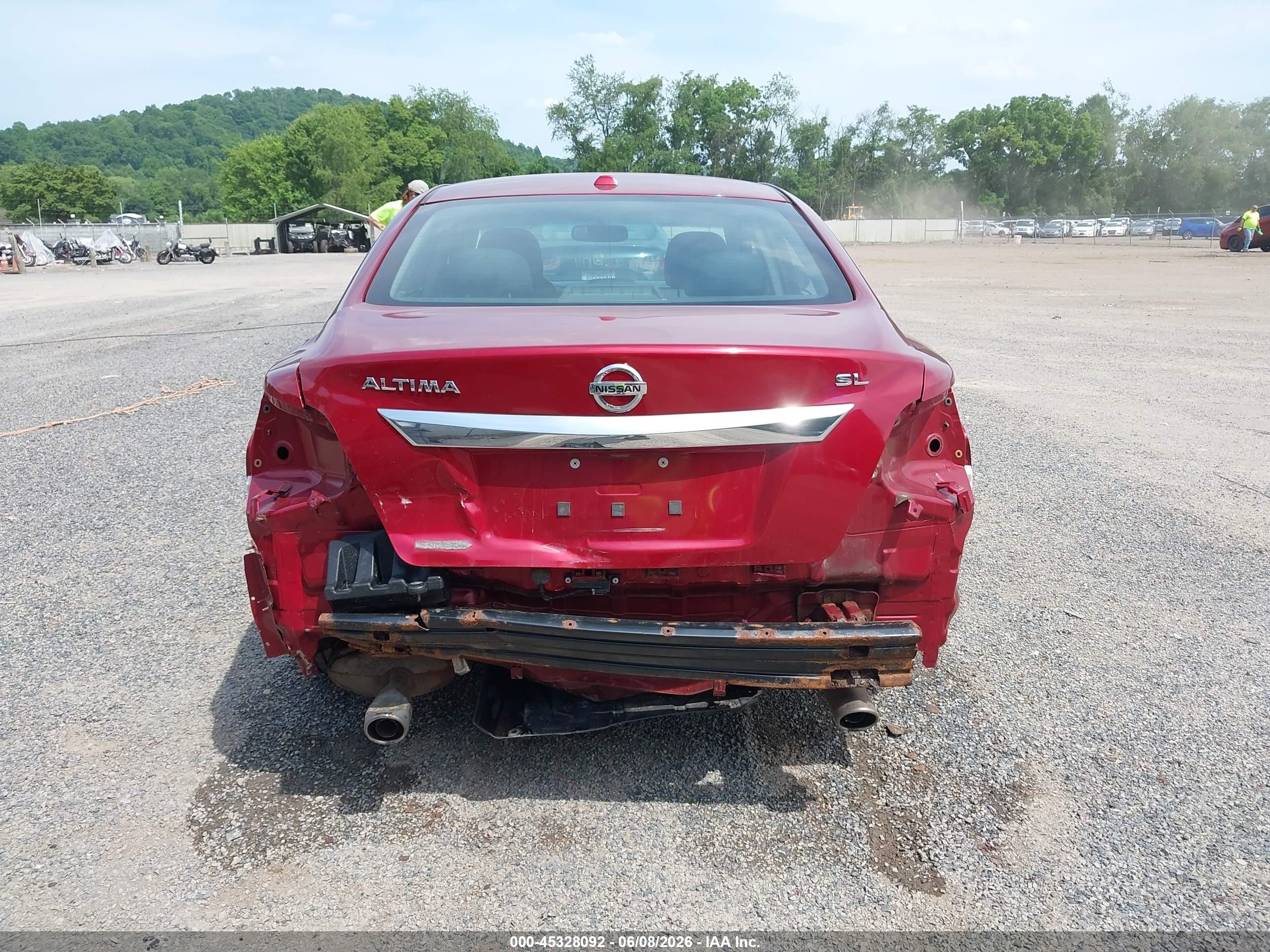 2015 Nissan Altima 2.5 Sl Red vin: 1N4AL3AP4FC449834