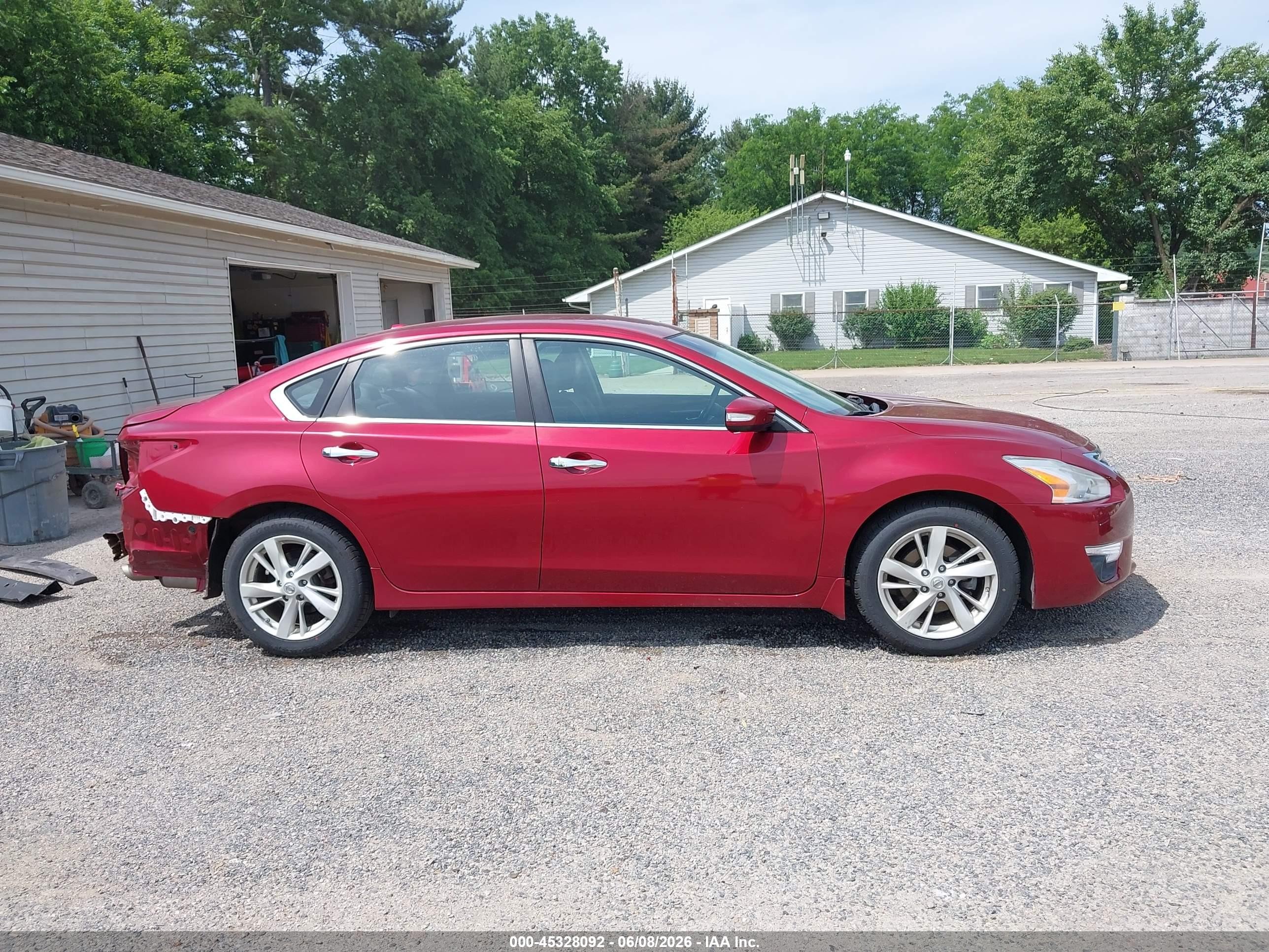 2015 Nissan Altima 2.5 Sl Red vin: 1N4AL3AP4FC449834