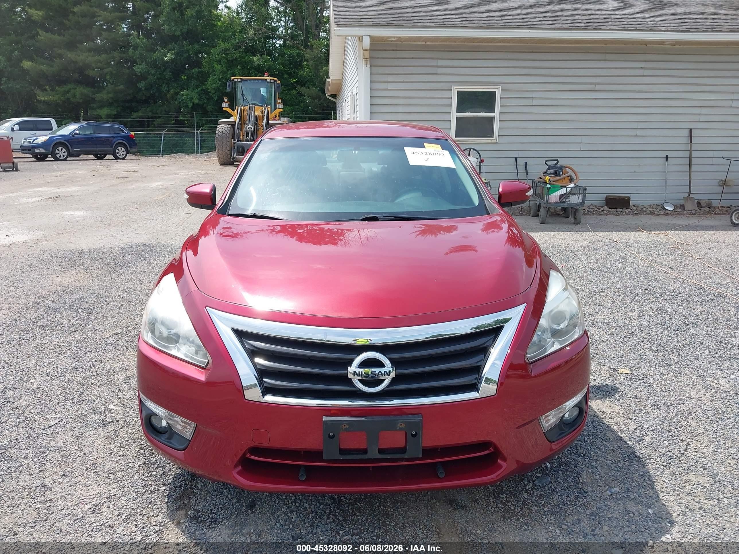 2015 Nissan Altima 2.5 Sl Red vin: 1N4AL3AP4FC449834