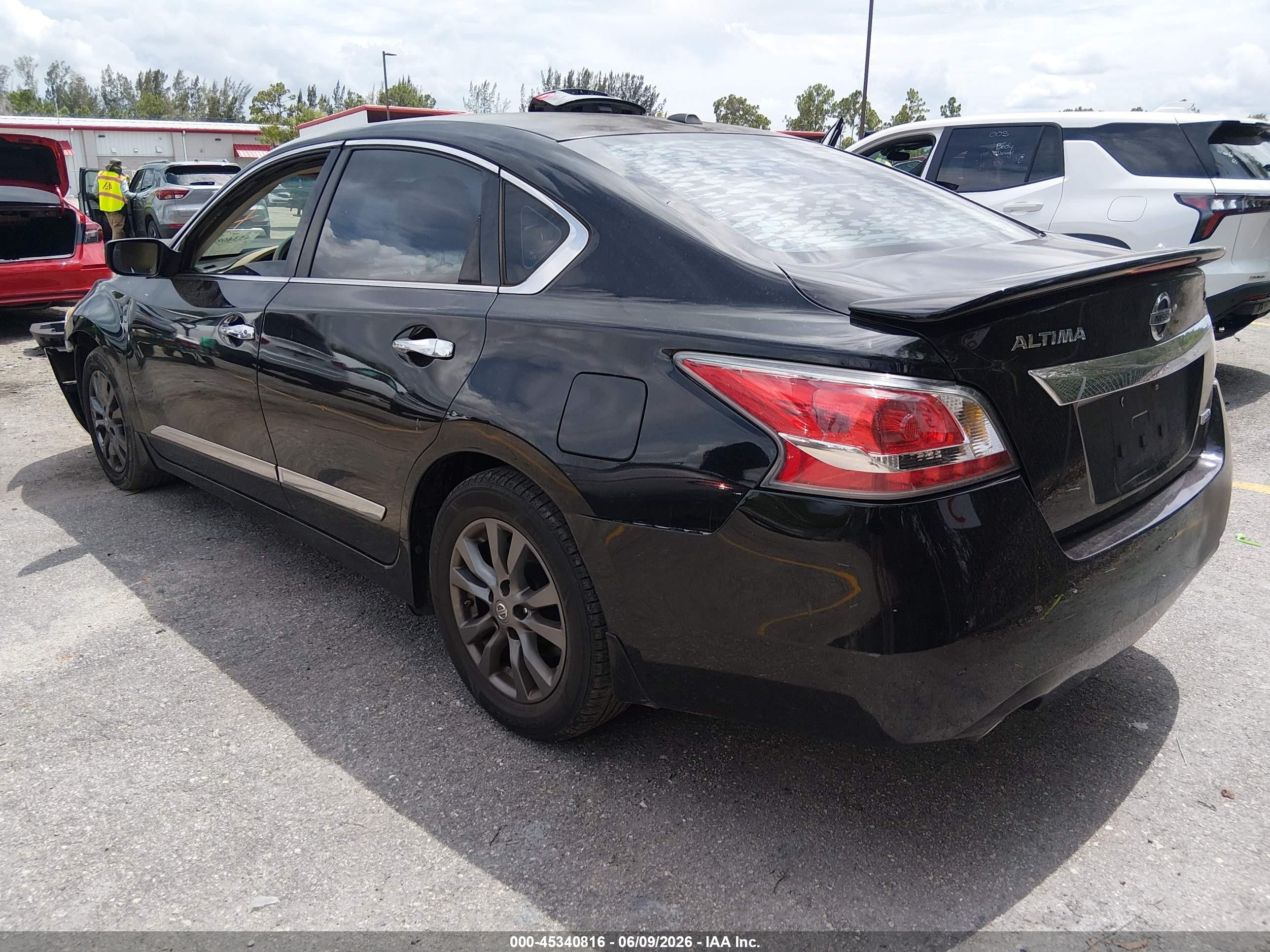 2015 Nissan Altima 2.5 S Black vin: 1N4AL3AP4FC459182