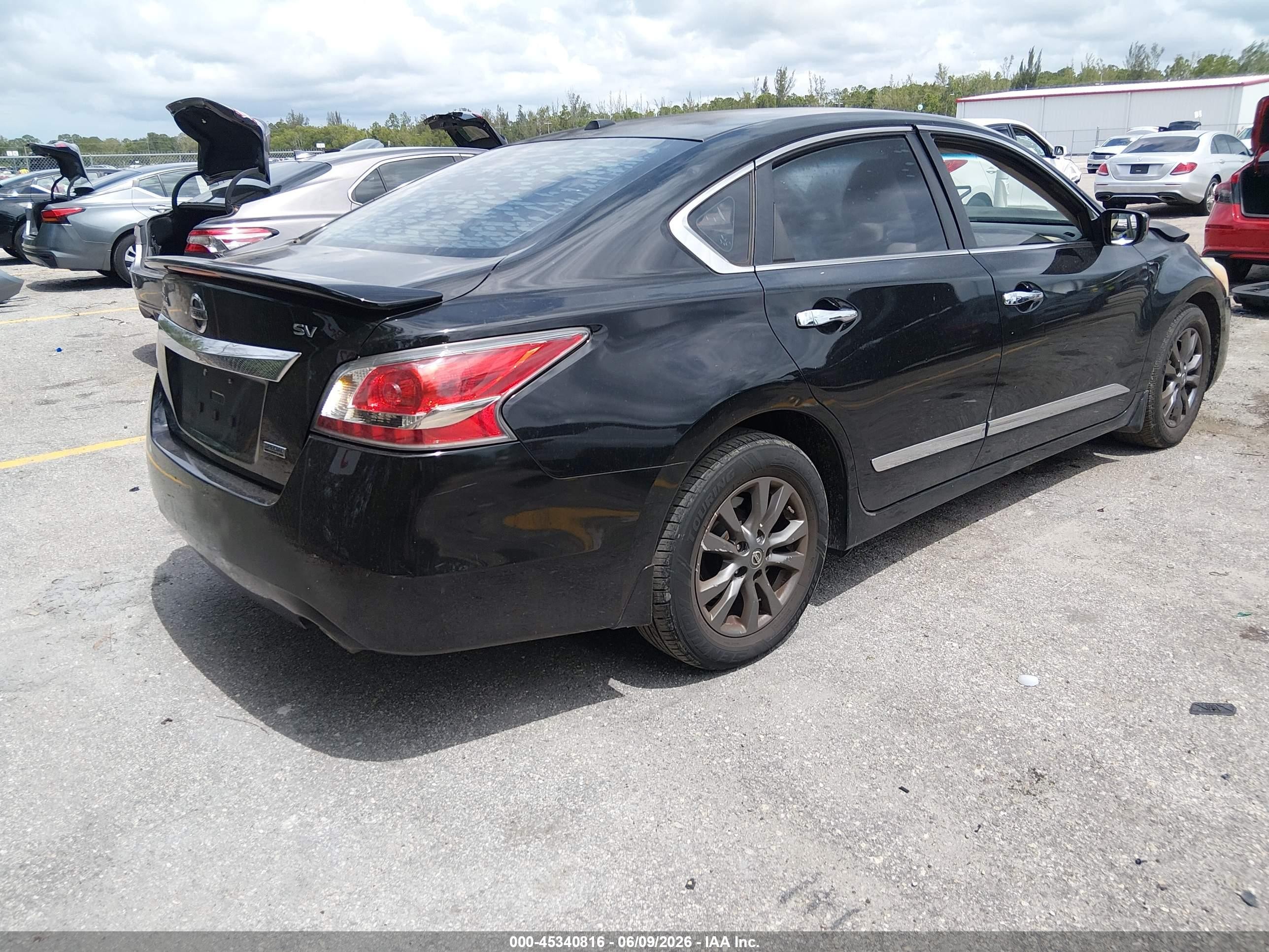 2015 Nissan Altima 2.5 S Black vin: 1N4AL3AP4FC459182